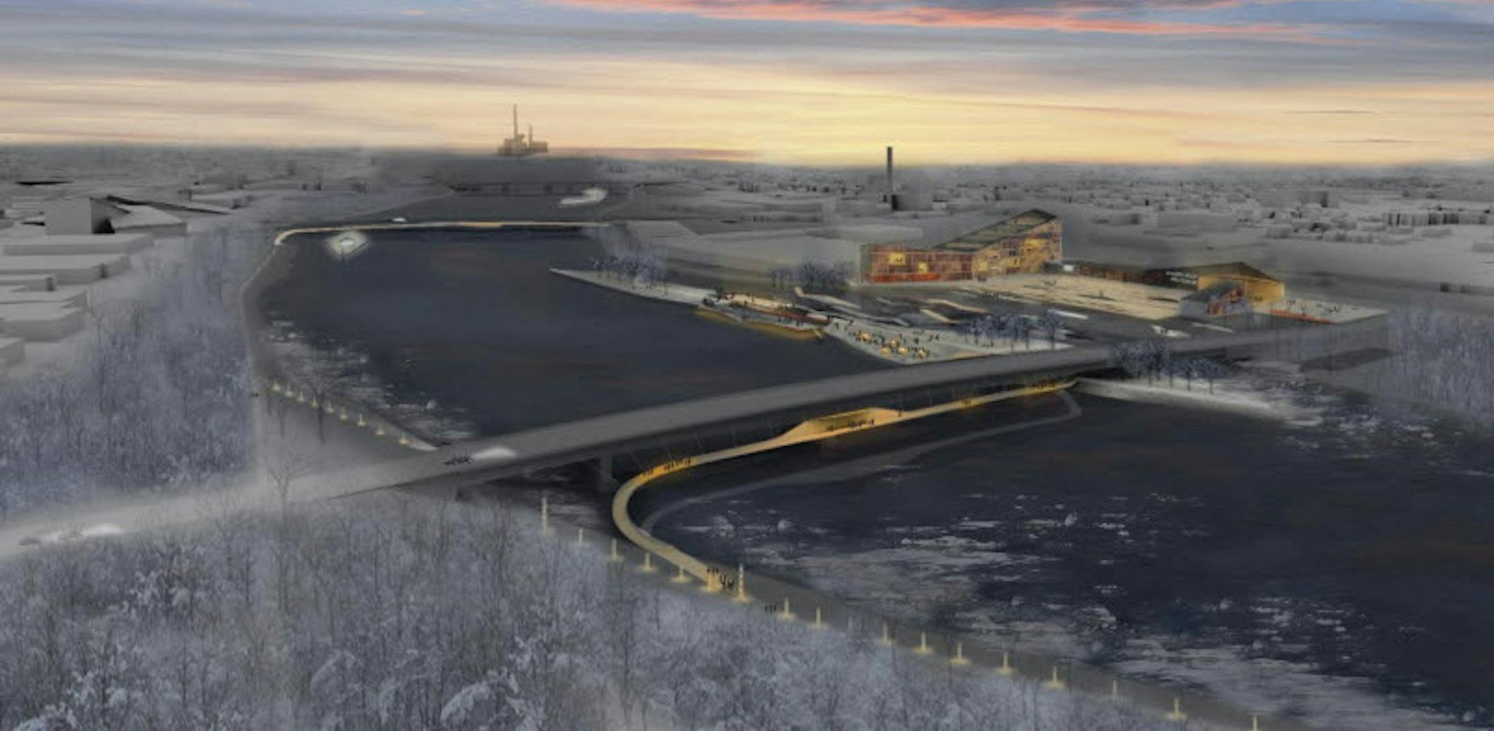 A design team spent nearly a month revising its vision for the Mississippi River waterfront after a 10-week critique by the community and the Minneapolis Park and Recreation Board.