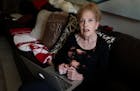 Diane Belz in her Delray Beach home on Friday, March 2, 2021. Belz was victimized by scammers targeting elderly people by impersonating technical supp
