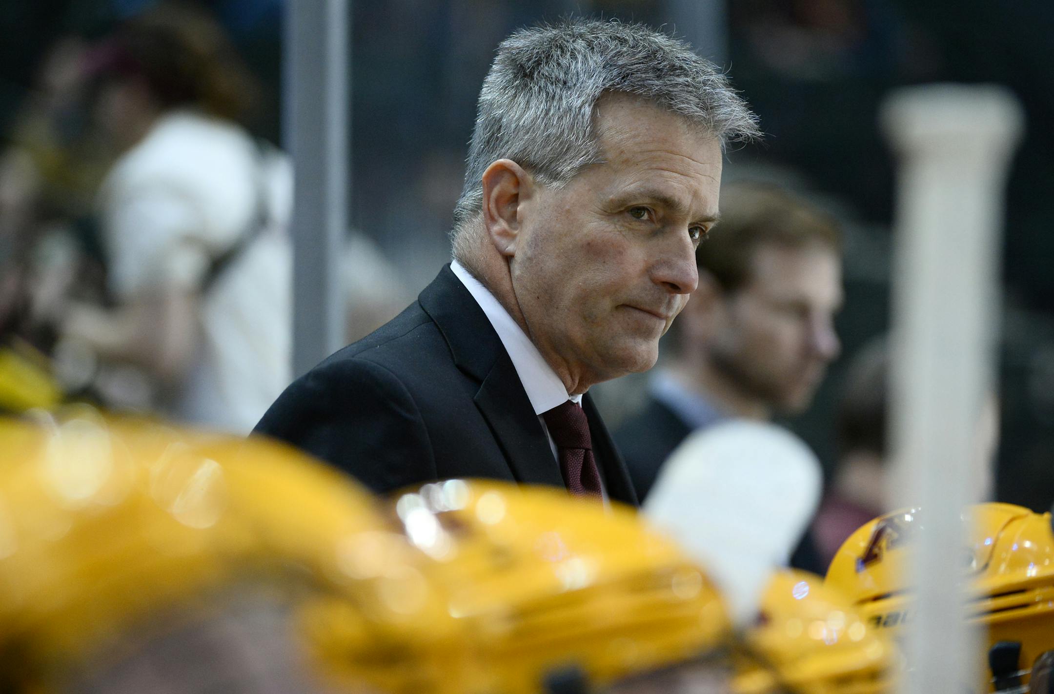 Minnesota Golden Gophers head coach Don Lucia