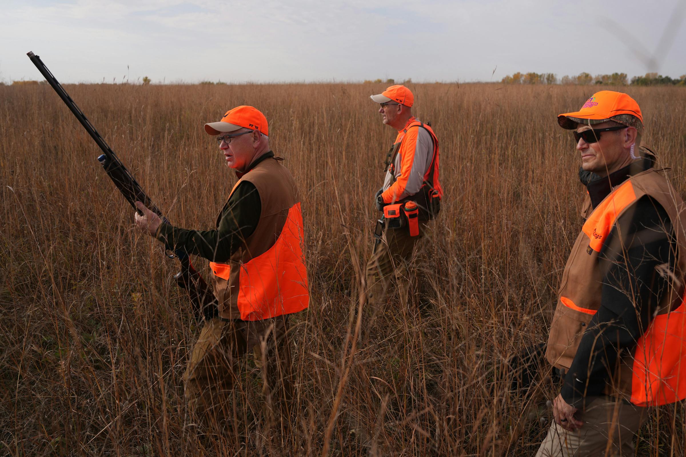 Tim Walz hasn’t shot any pheasants, but he knows how to handle his weapon