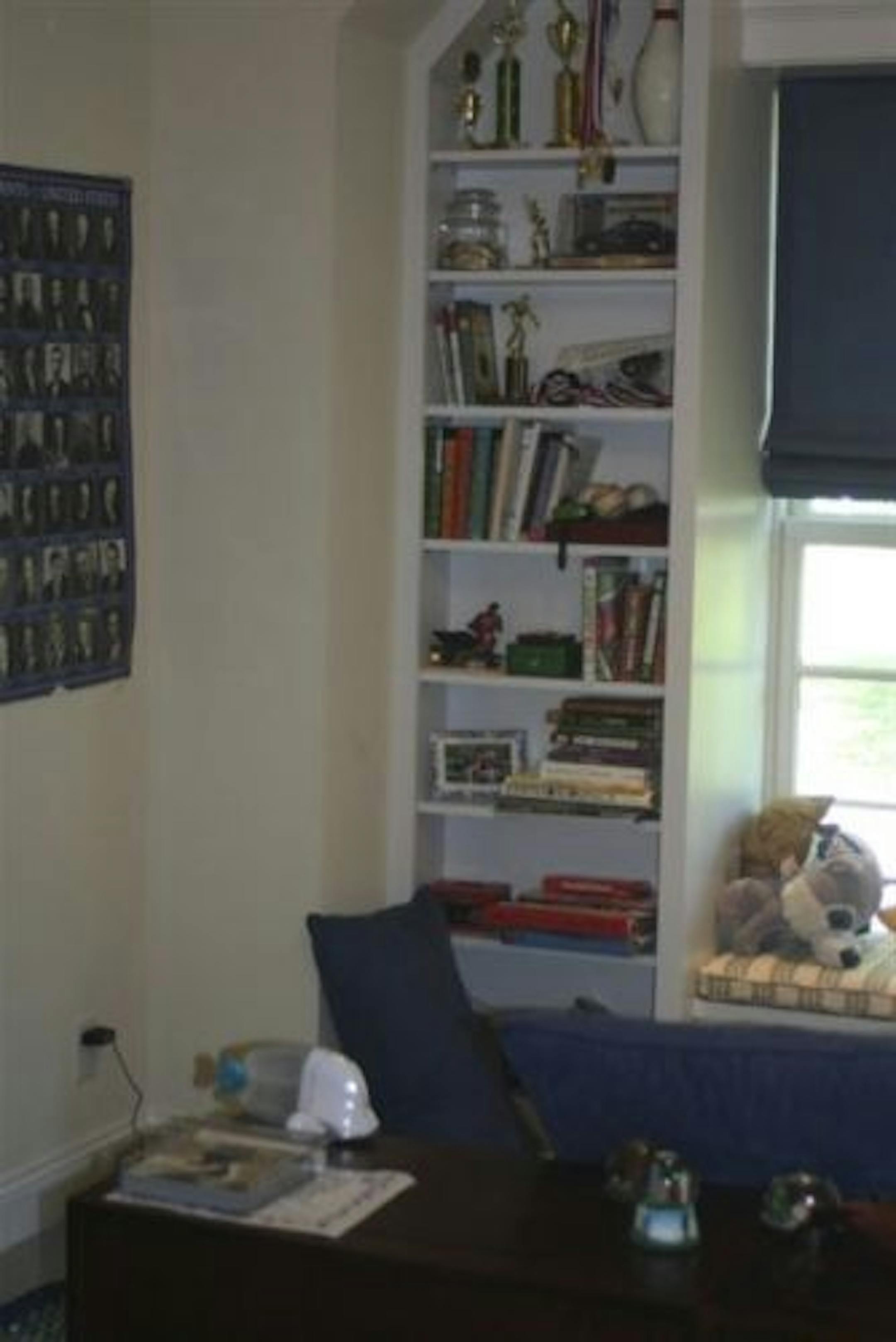 Before: Amy Kelly's son Ryan was just about to enter his teens when he asked for a room makeover last year.