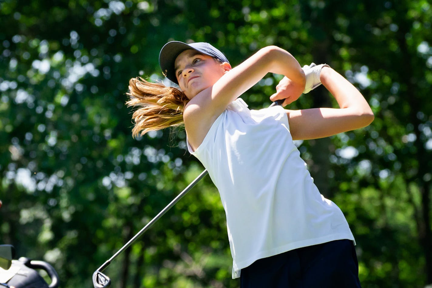 Seventh grader Kathryn Van Arragon of Blaine took first place with a score of 143.