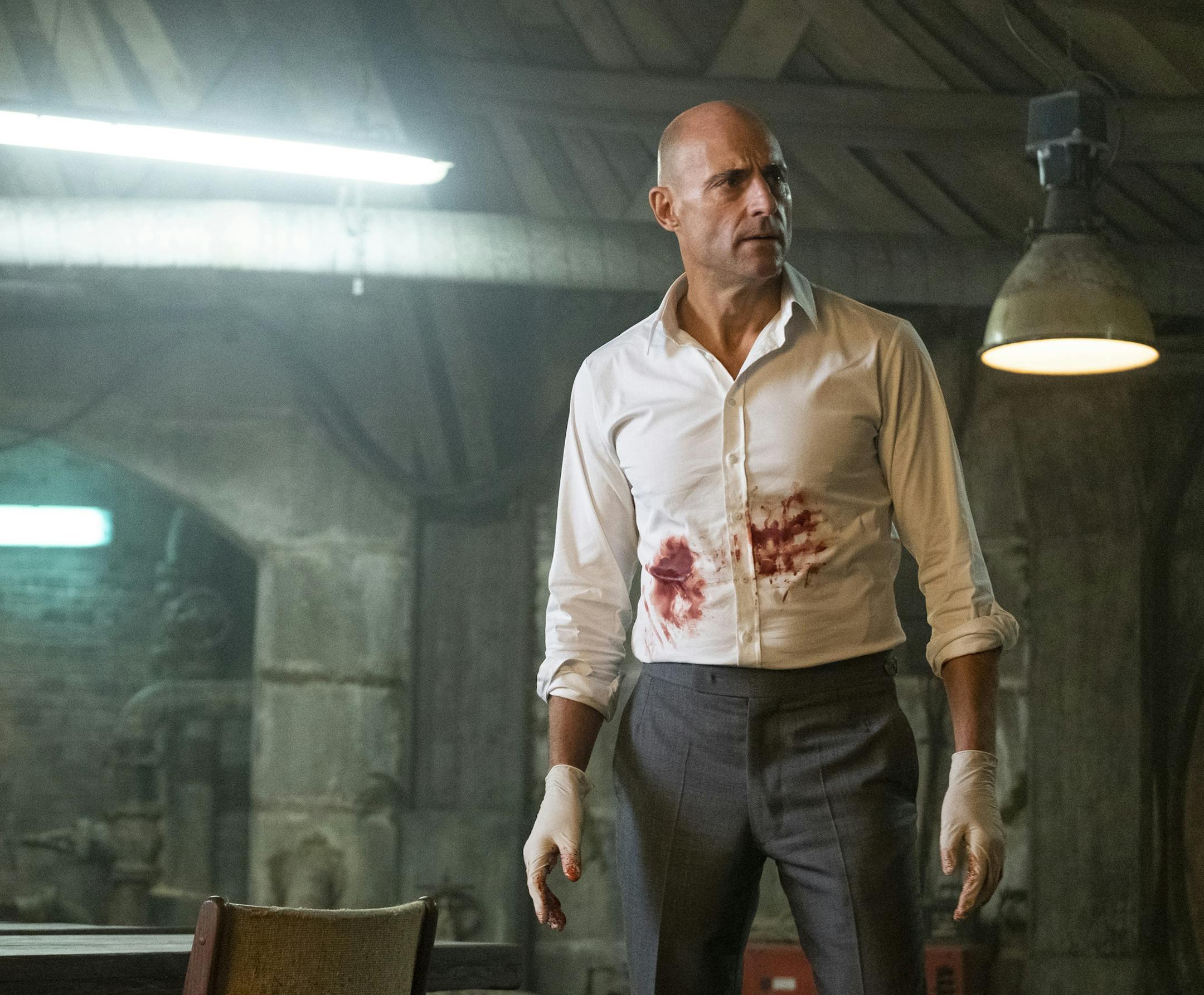 Mark Strong stars in "Temple" as surgeon Daniel Milton. (Gareth Gatrell/Sky UK/TNS) ORG XMIT: 1807694