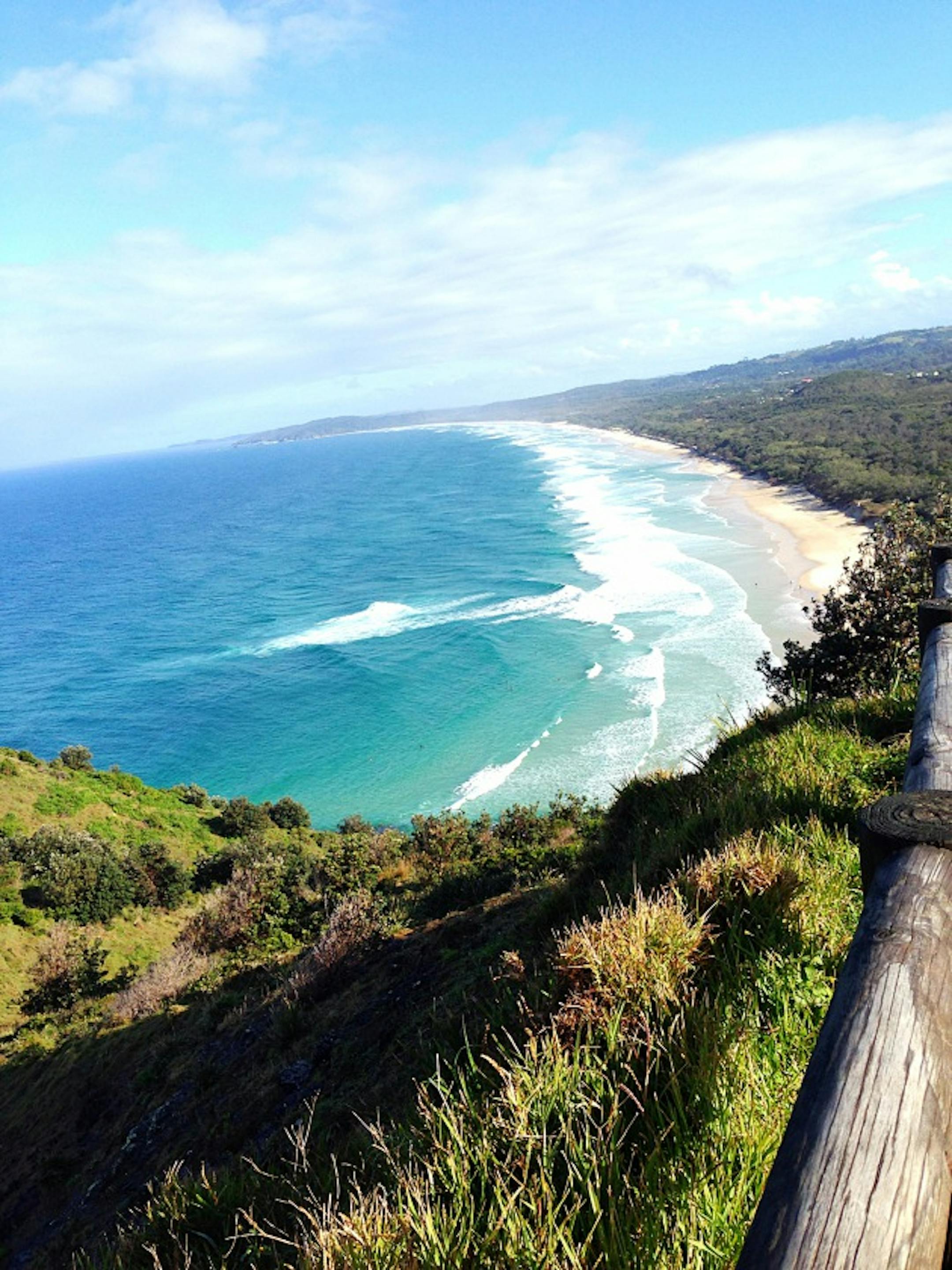 Views of NSW Coastline from Lighthouse Hike