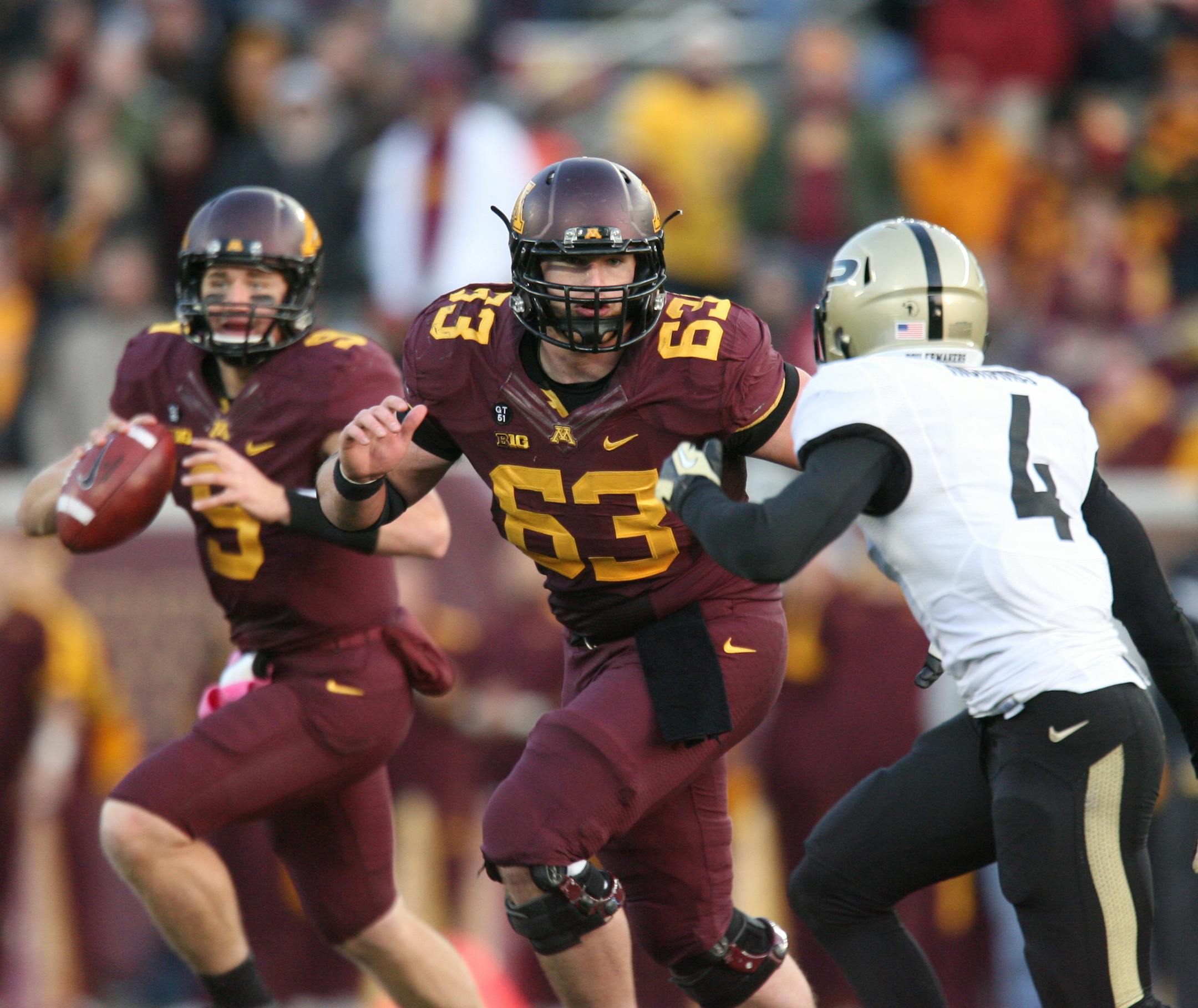 Football Big Ten Action