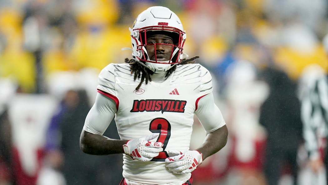 Louisville Jarvis Brownlee Jr. was named the top cornerback on his team during the practice week for the Senior Bowl. 