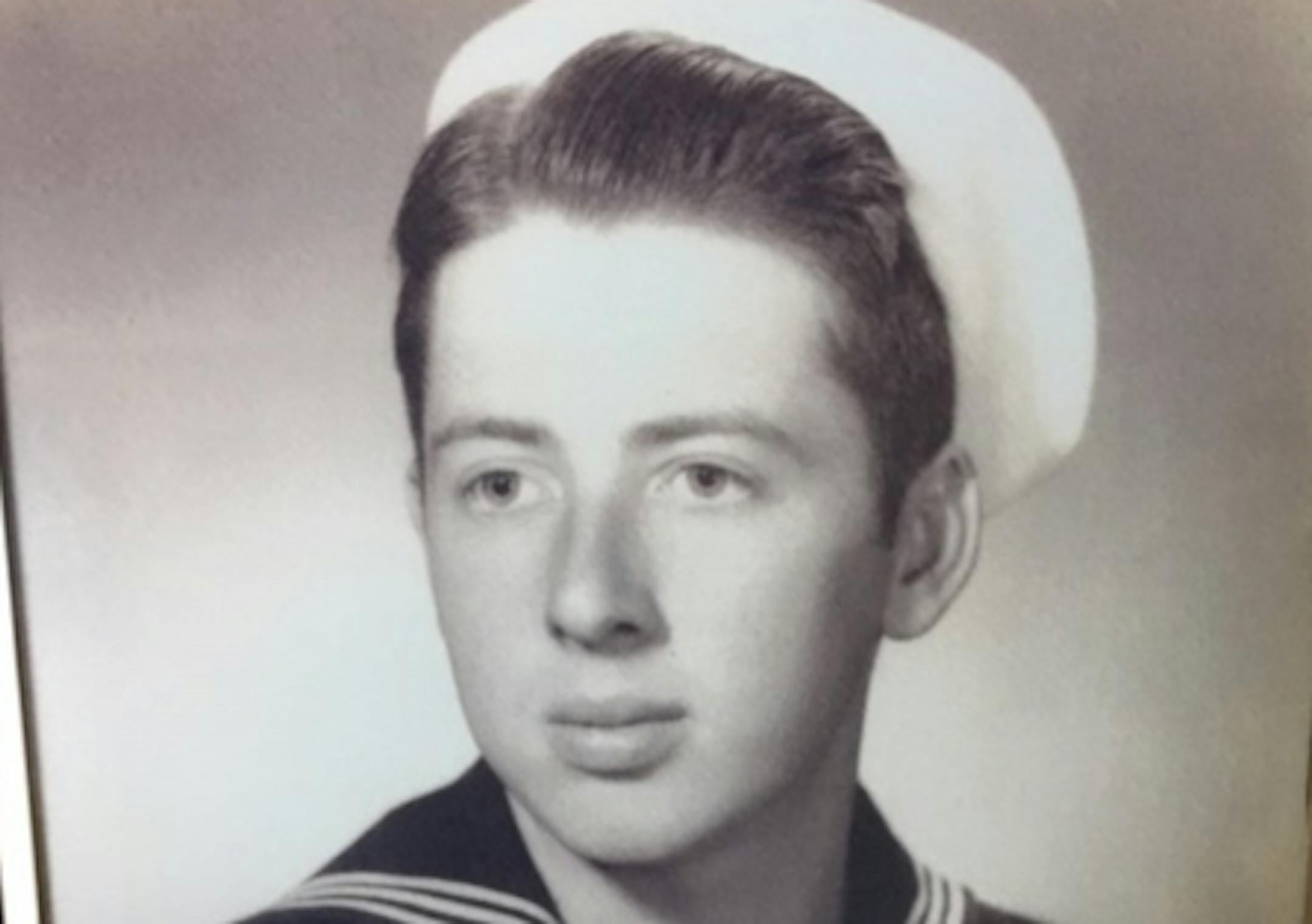 George LaRoche was 17 when he enlisted in the Navy.