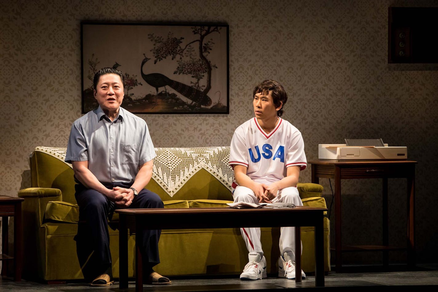 Kurt Kwan (Wen Chang) and Lawrence Kao (Manford) in "The Great Leap."