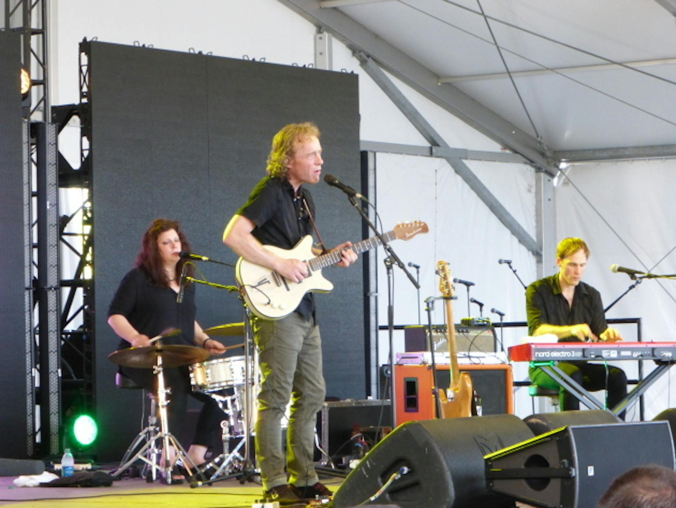 Duluth indie-rock heroes Low made an impressive showing at the Eaux Claires festival in July and will return to First Ave for 89.3 the Current's 11th anniversary bash Jan. 22. / Tim Campbell, Star Tribune