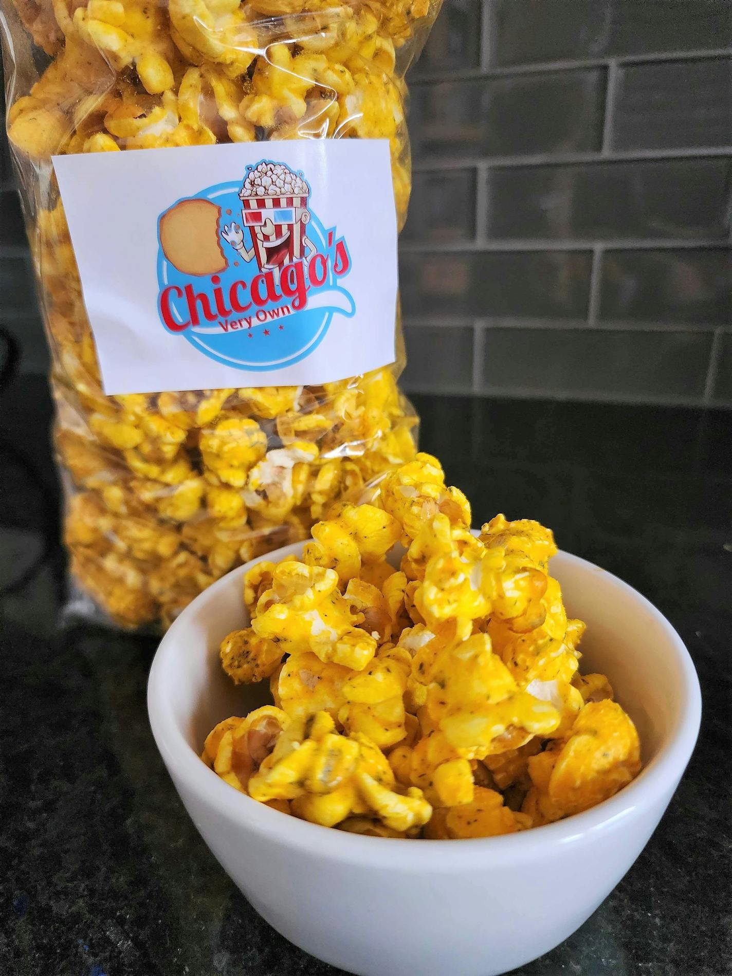 Cheesy Dill Popcorn from Chicago's Very Own