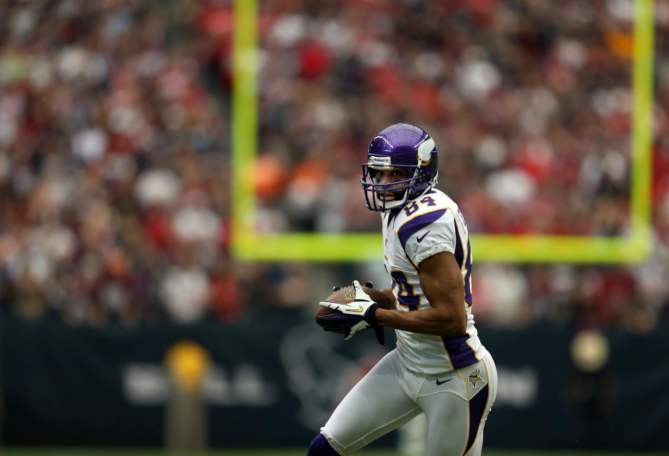 Vikings receiver Michael Jenkins' was released Monday.