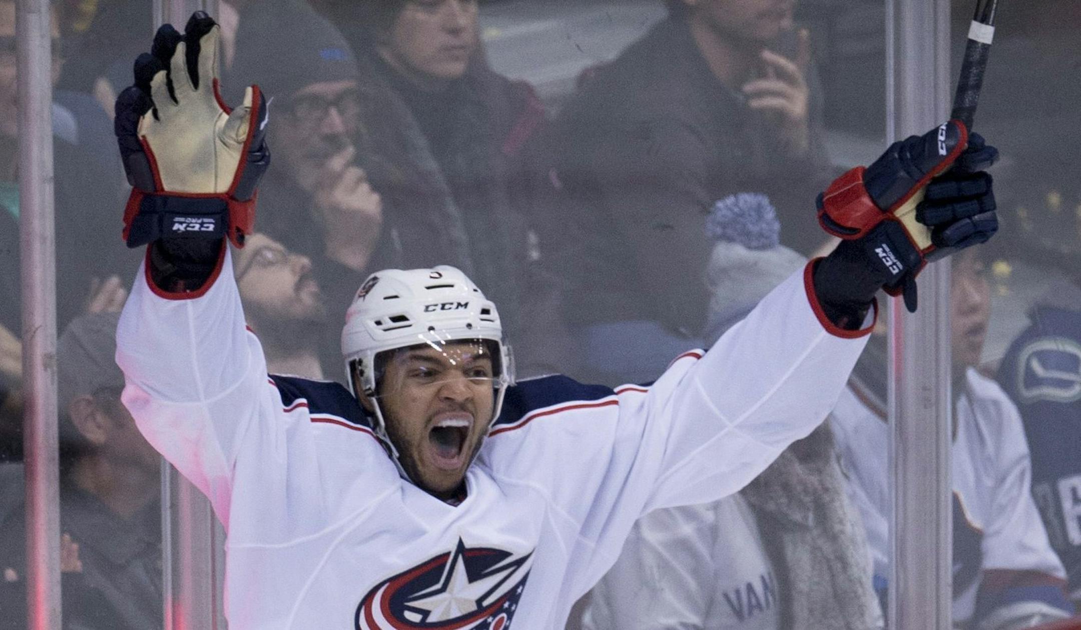 Columbus Blue Jackets defenseman Seth Jones