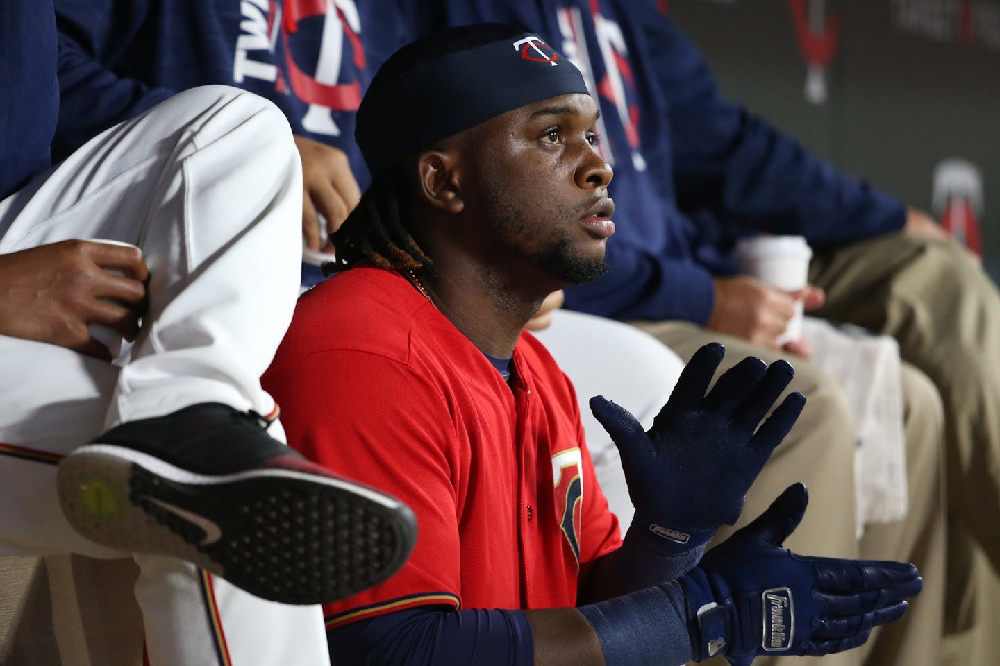 Twins third baseman Miguel Sano