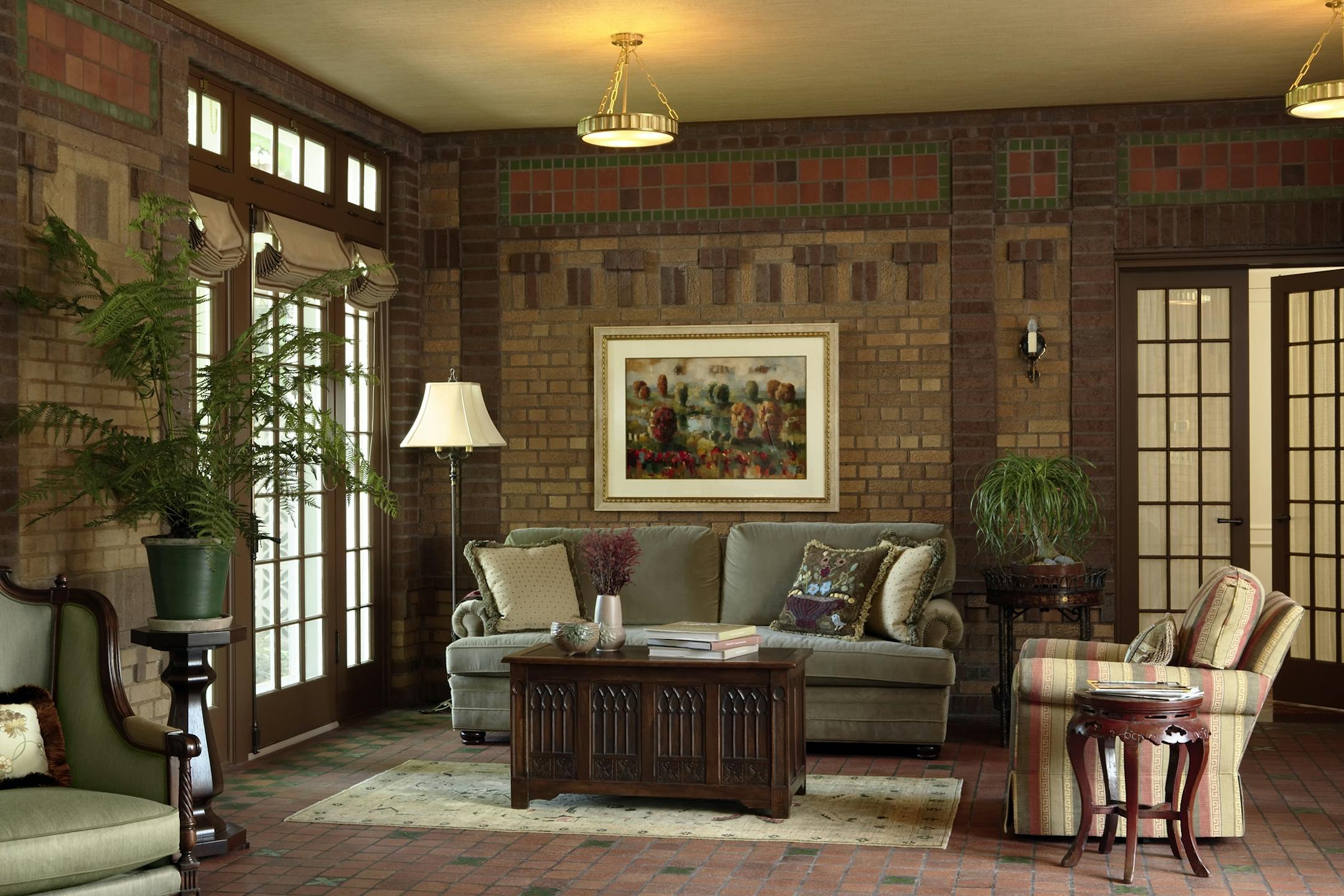 provided photo / aia1002 - - David Heide -Summit Av renovation ' after' - brickroom