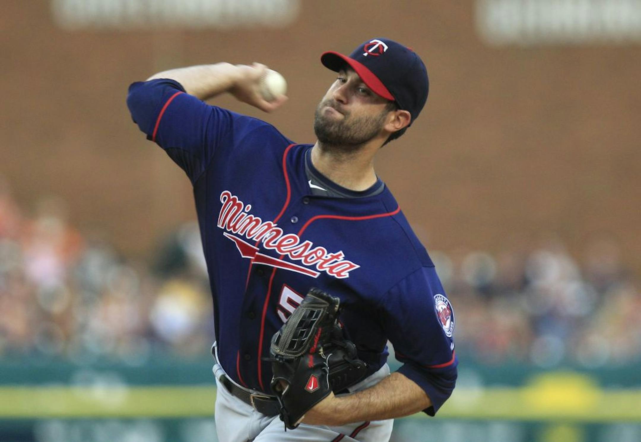 Twins pitcher Nick Blackburn