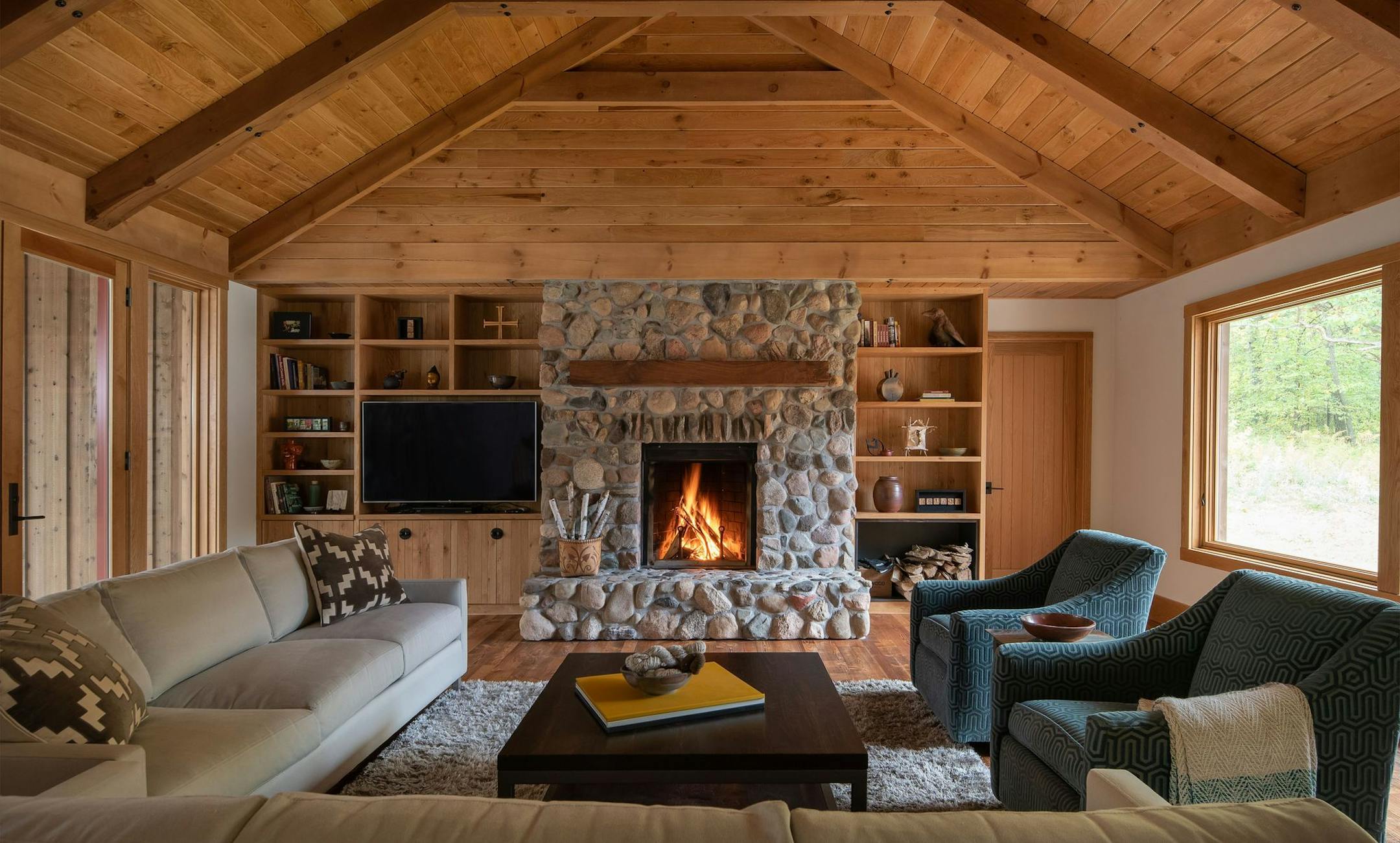 Home of the Month - Farmhouse Reborn by Rehkamp Larson Architects. Credit Scott Amundson