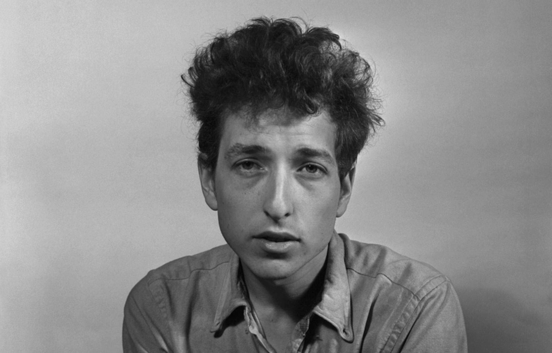 Bob Dylan in New York in 1963.