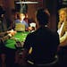 "Albert Einstein," Stephen Hawking and "Isaac Newton" play poker in "Star Trek: The Next Generation"