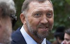 FILE - In this July 2, 2015 file photo, Russian metals magnate Oleg Deripaska is seen in Moscow, Russia.