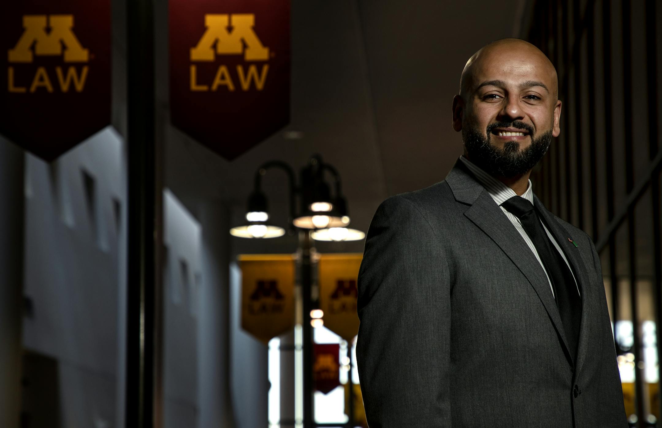 Mohammed Al Mulhim has been a judge and a law school instructor. Now, he's adding a new flourish to his resume as the first person to graduate with a doctoral degree from the University of Minnesota law school. CARLOS GONZALEZ cgonzalez@startribune.com