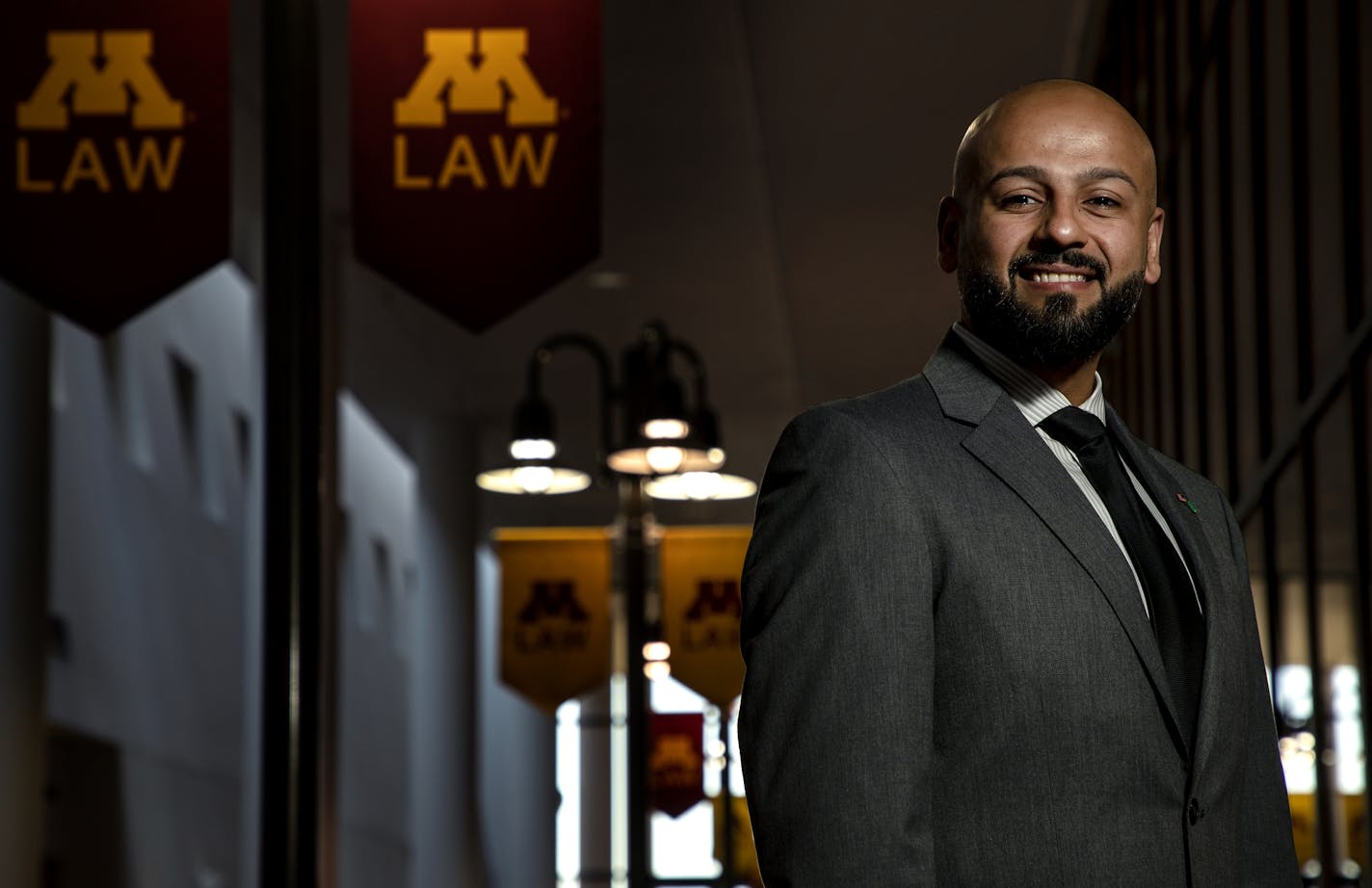 Mohammed Al Mulhim has been a judge and a law school instructor. Now, he's adding a new flourish to his resume as the first person to graduate with a doctoral degree from the University of Minnesota law school. CARLOS GONZALEZ cgonzalez@startribune.com