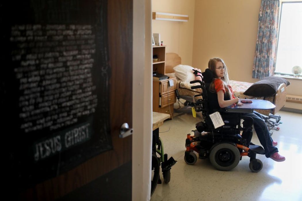 Korrie Johnson, 25, who has cerebral palsy, dreams of one day becoming a schoolteacher, a church pastor or even starting a nonprofit coffee shop for other people with disabilities. But a lack of reliable home care has forced her to put her dreams on hold.