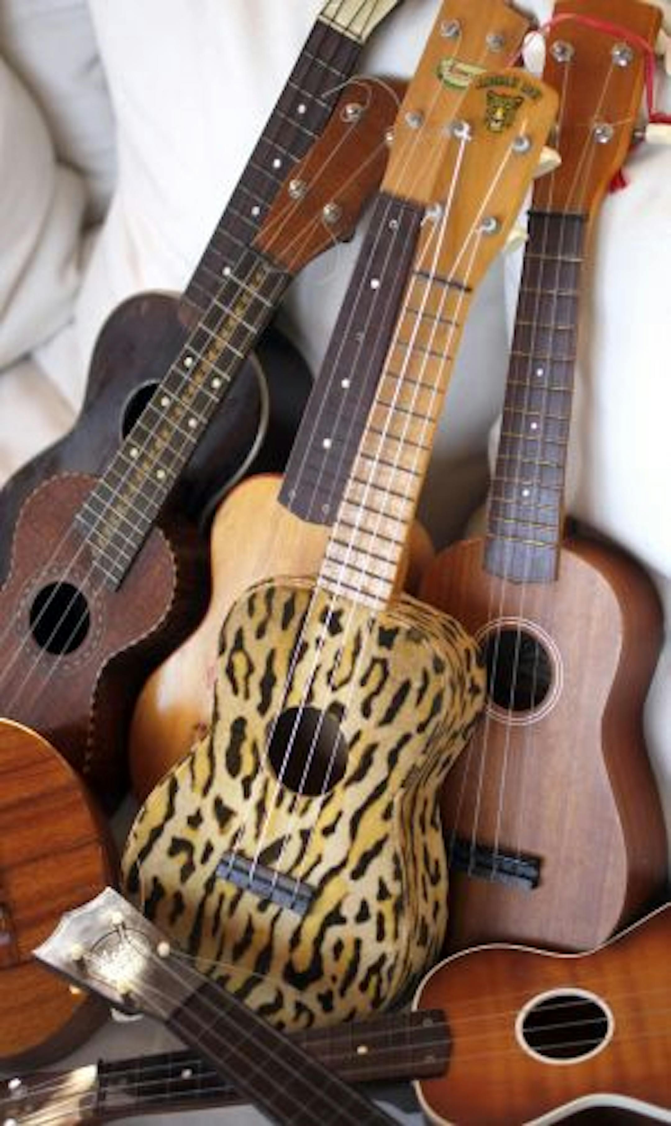 The Jungle Uke, circa 1950, is part of Dave Kapell's collection.