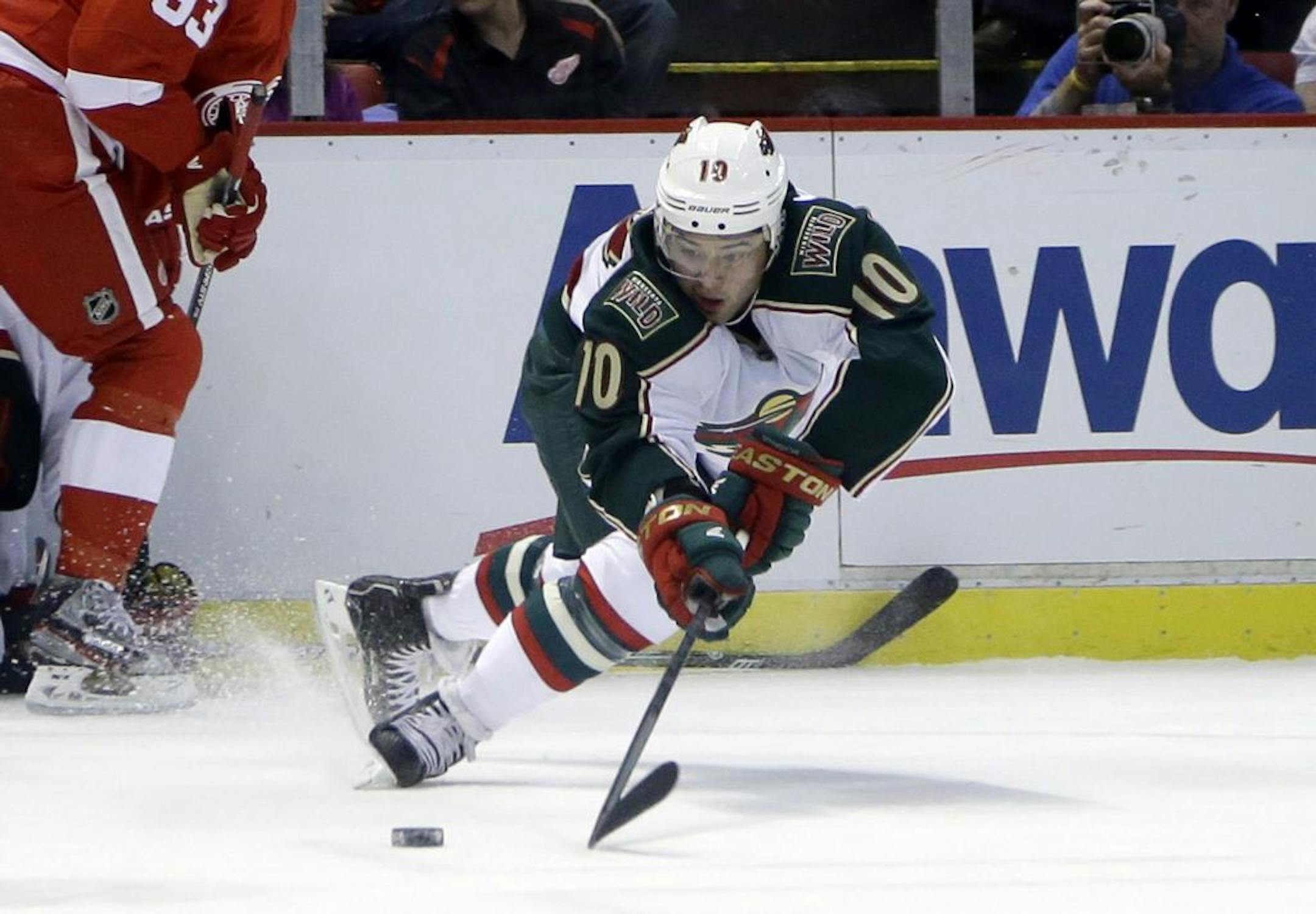 Minnesota Wild right wing Devin Setoguchi.
