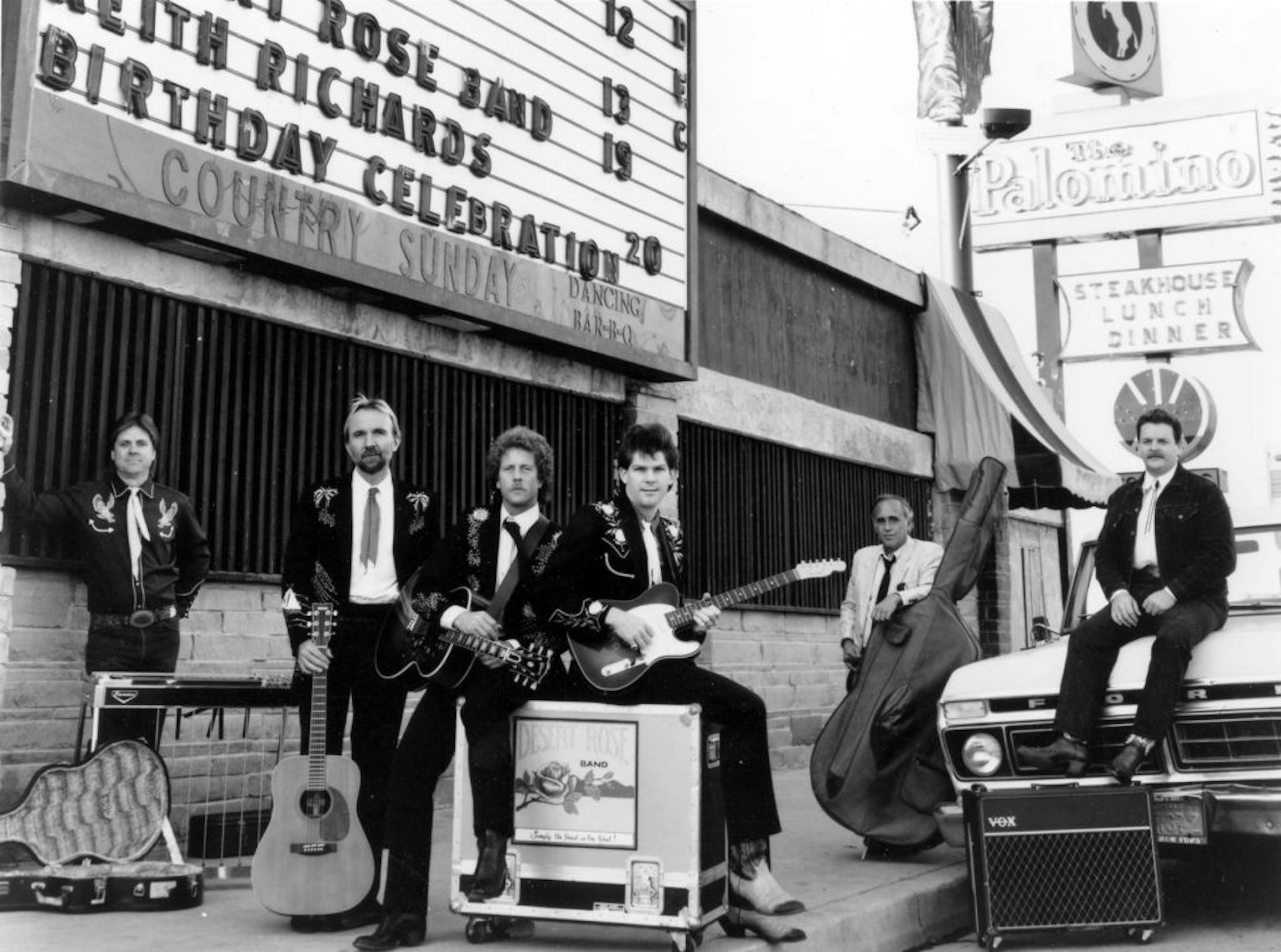 Photo by New Frontier Touring; Publicity photo of Desert Rose Band