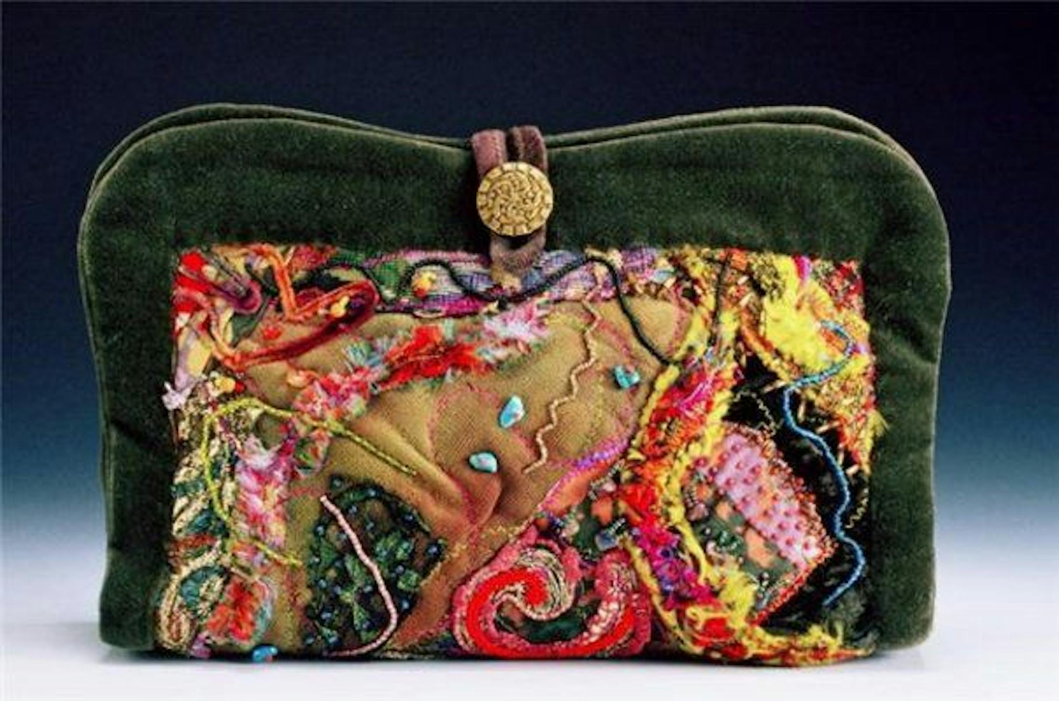 Examples from Wearable Art Midwest (WAM) sale this weekend Auge purse