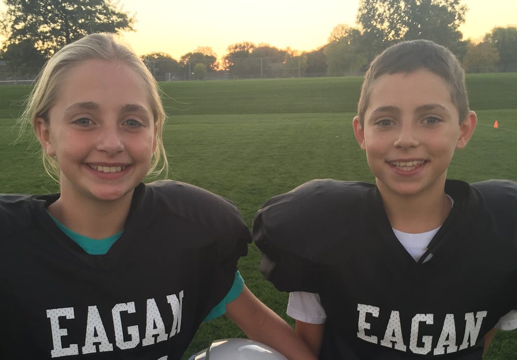 It was easier on their parents when twins Drew and Max Buslee were younger and could play on the same youth teams, like football.