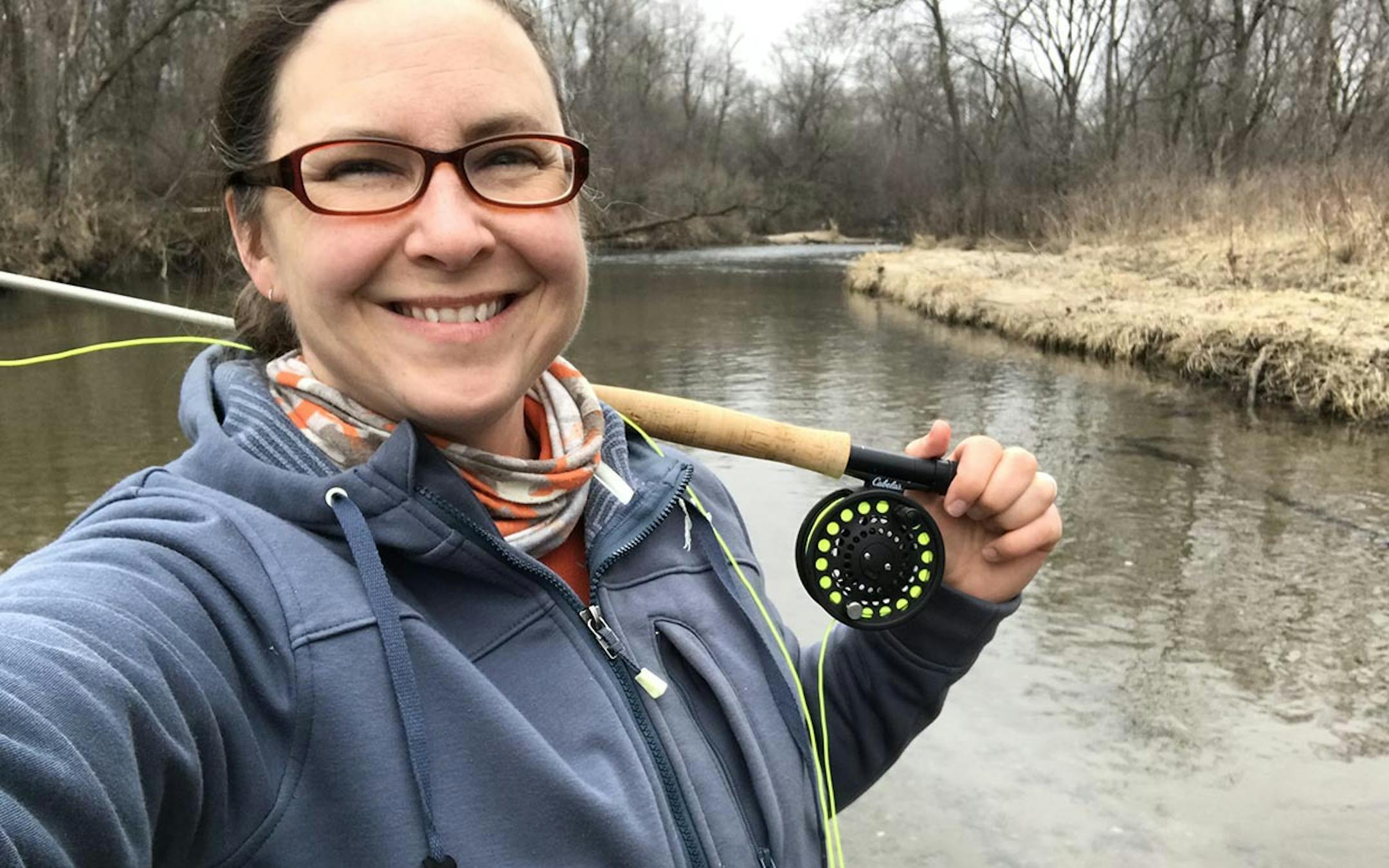 Julia Schrenkler, hunter, angler and conservationist.