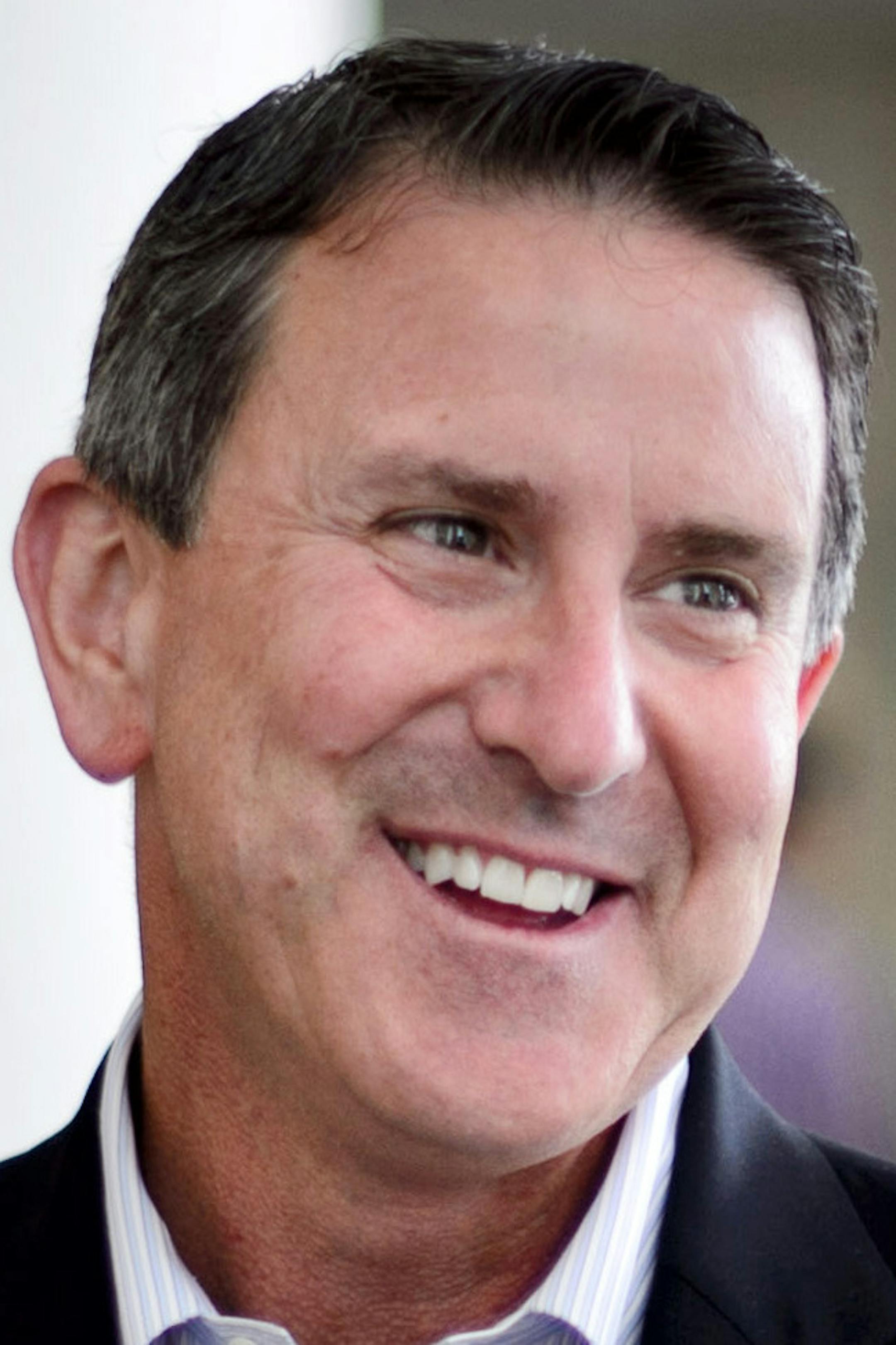 Brian Cornell, Target's new CEO toured the Nicollet Mall Target store in downtown Minneapolis with store team lead Murray Williams. ] Thursday, August 14, 2014. GLEN STUBBE * gstubbe@startribune.com