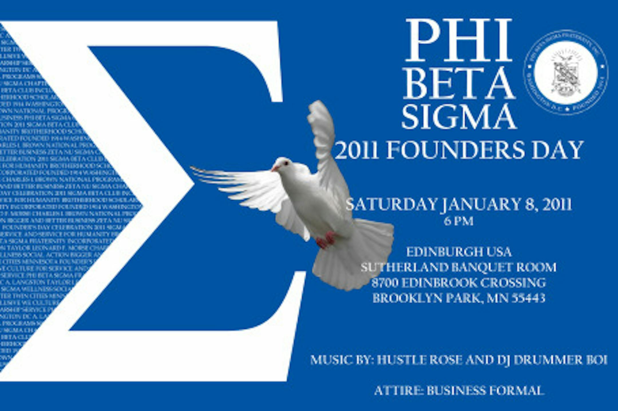 Founder's Day Flyer