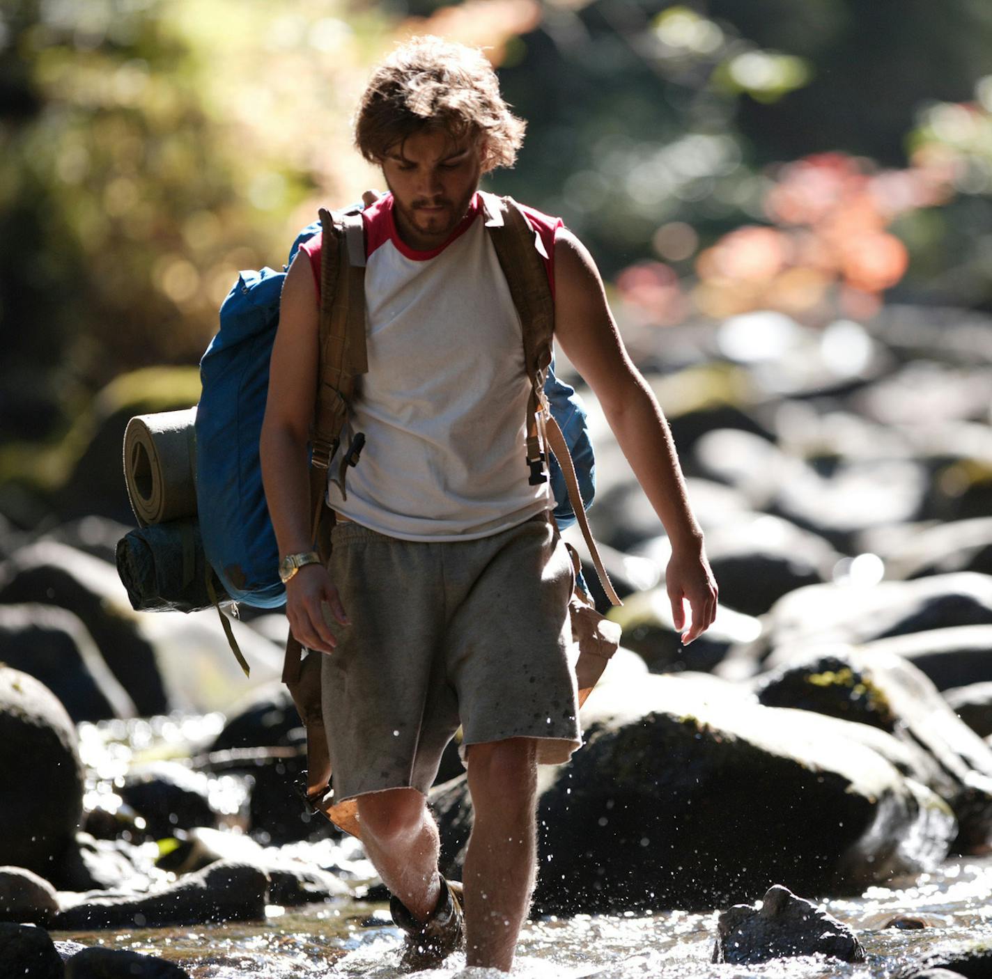 Emile Hirsch in "Into the Wild"