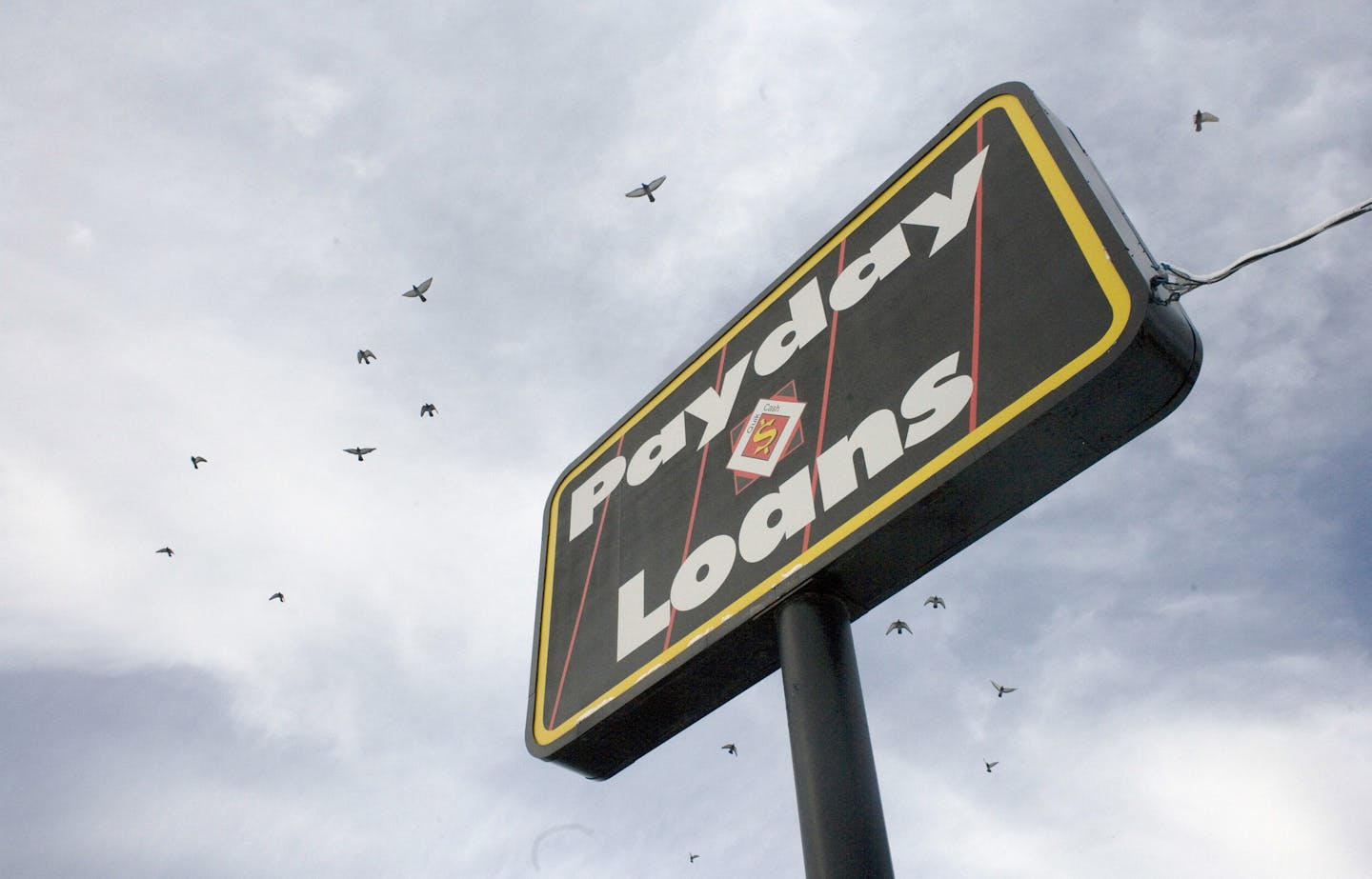 FILE -- A payday loan store on the edge of the Navajo Nation in Gallup, N.M., where a lender could be found on almost every corner, Dec. 18, 2006. Google said on May 11, 2016, that it was no longer going to run payday loan ads, another example of powerful technology companies using their clout to advance their causes in society. (Rick Scibelli Jr./The New York Times)