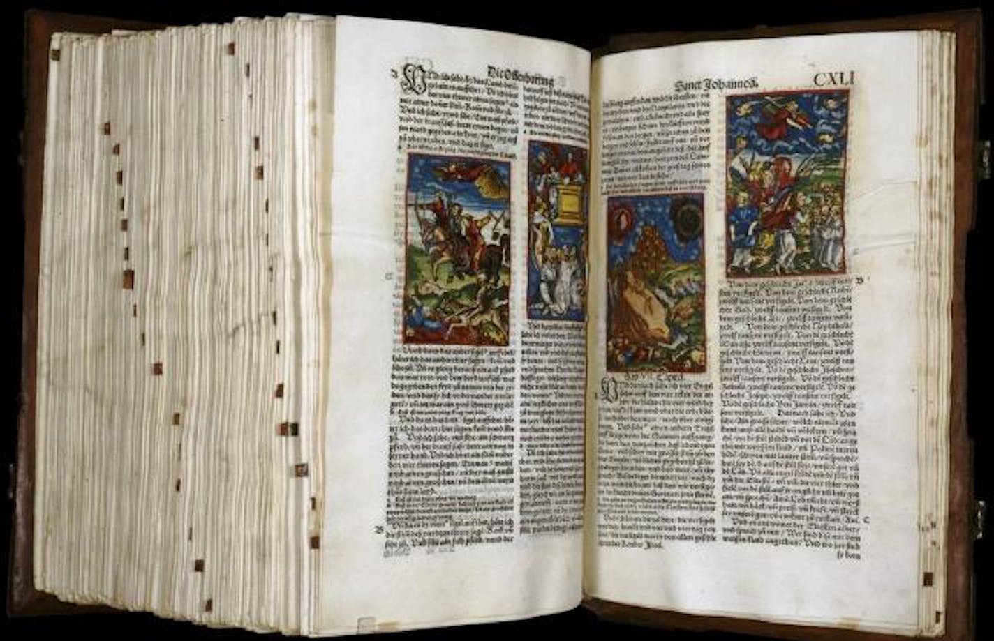 Ortenburg Bible, 1535 Wood, leather, parchment &#xa9; Deutsches Historisches Museum