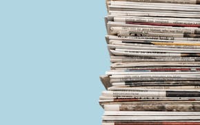 Stack of newspapers
The magic of a newspaper column
Lorna Landvik’s new novel, “Chronicles of a Radical Hag (With Recipes)"