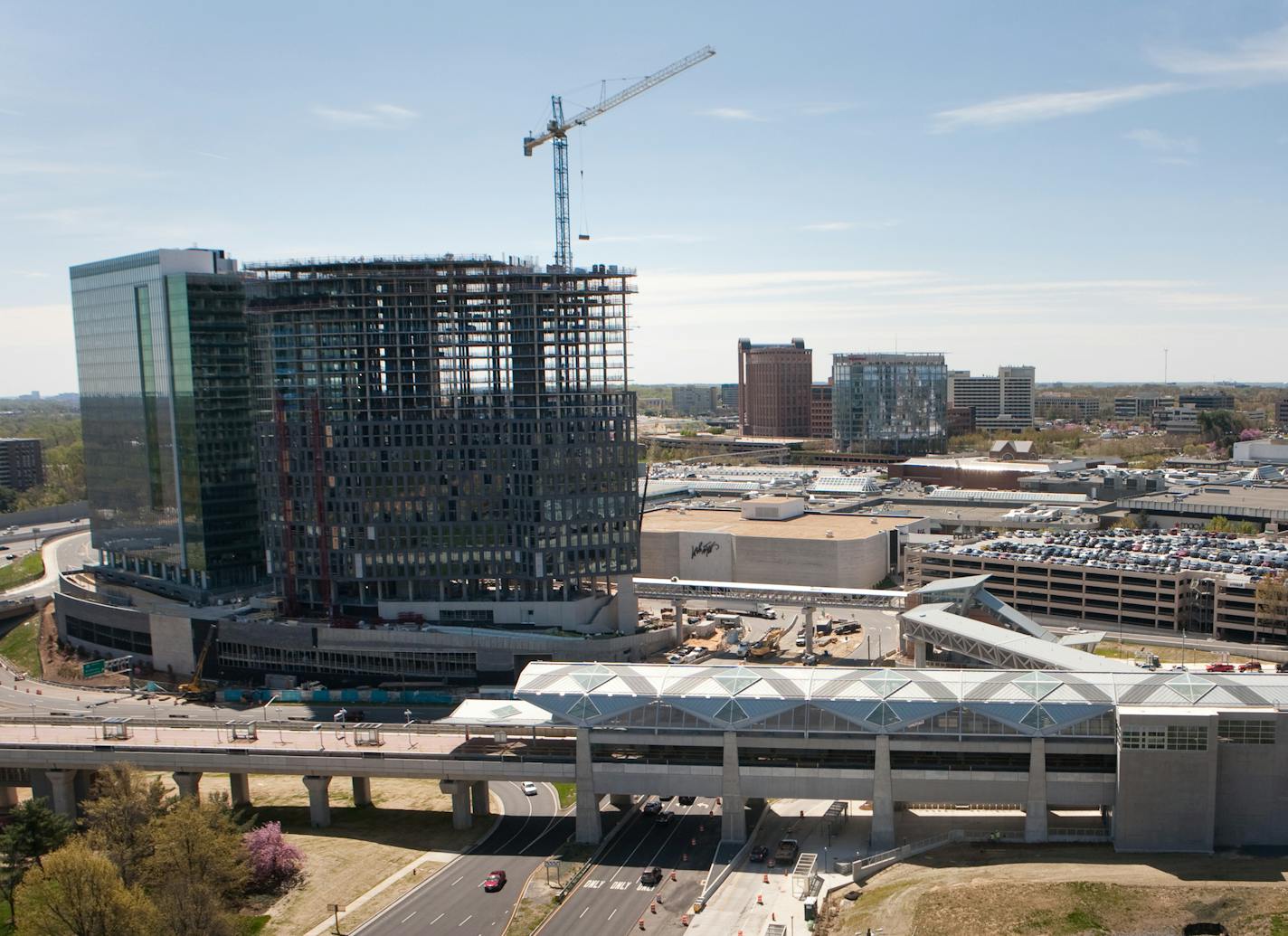 FILE &#x2014; A new Silver Line station on the Washington Metro, in Tysons Corner, Va., April 24, 2014. The Northern Virginia area was one of 20 locations shortlisted as Amazon announced that it had narrowed down its list of potential second headquarters sites from 238 bids on Jan. 18, 2018. (Daniel Rosenbaum/The New York Times)