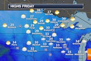 Some Snow Possible For The Friday Morning Commute - Eyes On The Storm Next Week