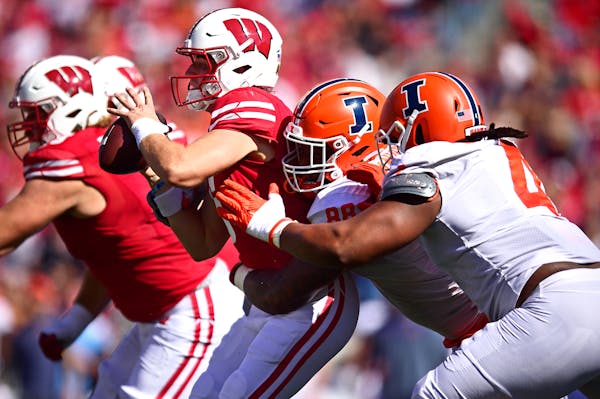 Wisconsin and quarterback Graham Mertz have struggled this season but should get a win Saturday at Northwestern.
