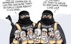 Sack cartoon: Islamic State strategy