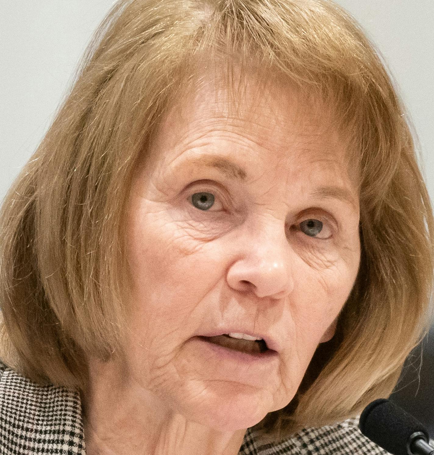 Senator Mary Kiffmeyer, R-Big Lake, spoke about her Omnibus State Government Bill before the Senate Finance Committee. ] GLEN STUBBE &#x2022; glen.stubbe@startribune.com Tuesday, April 23, 2019 The Minnesota Legislature came back into session today after the Easter/Passover break. With a month out until the end of the session, what are legislators getting done?