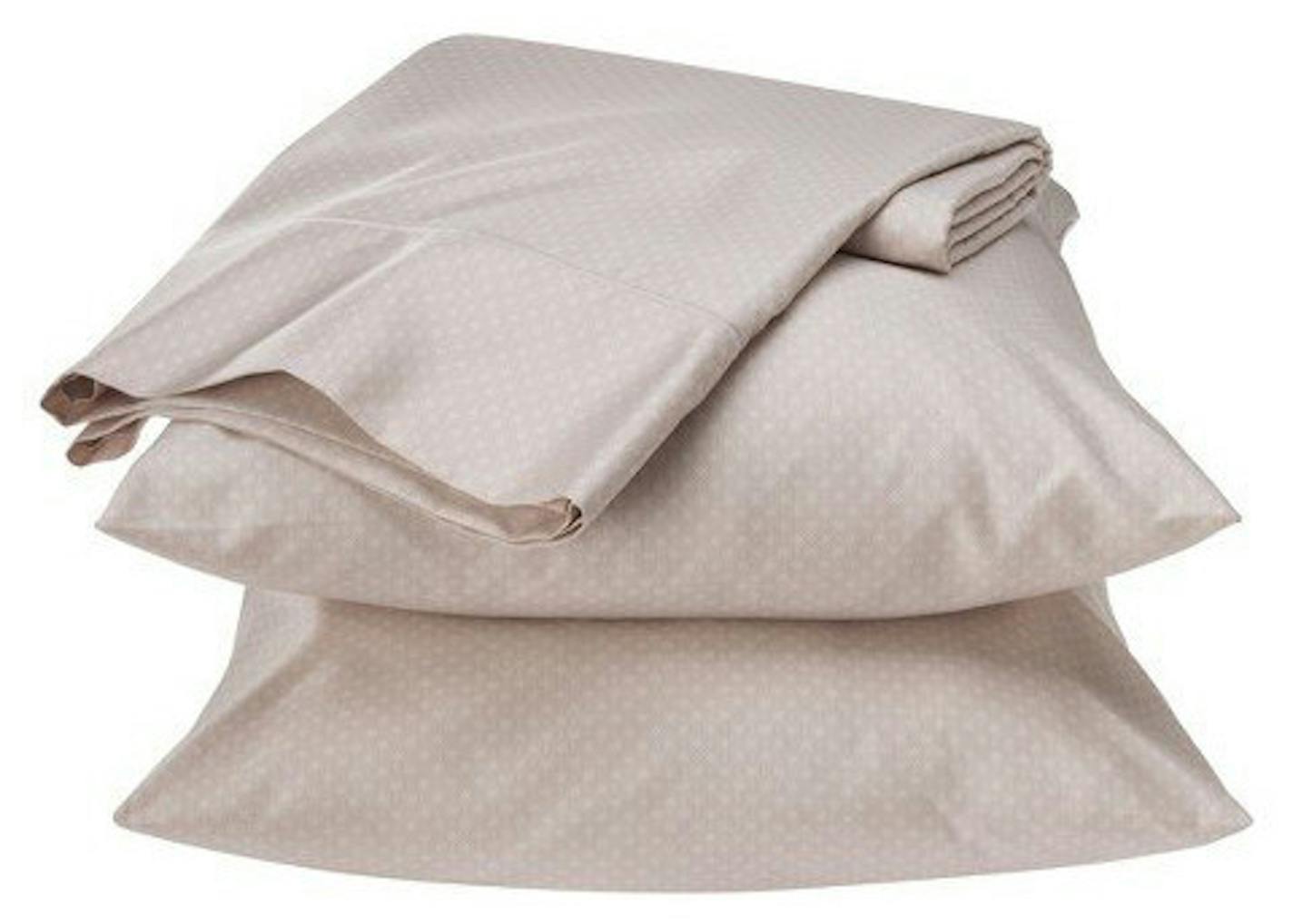 Fieldcrest Luxury 500 Thread Count Egyptian Cotton Geometric full Sheet Set Amazon.com