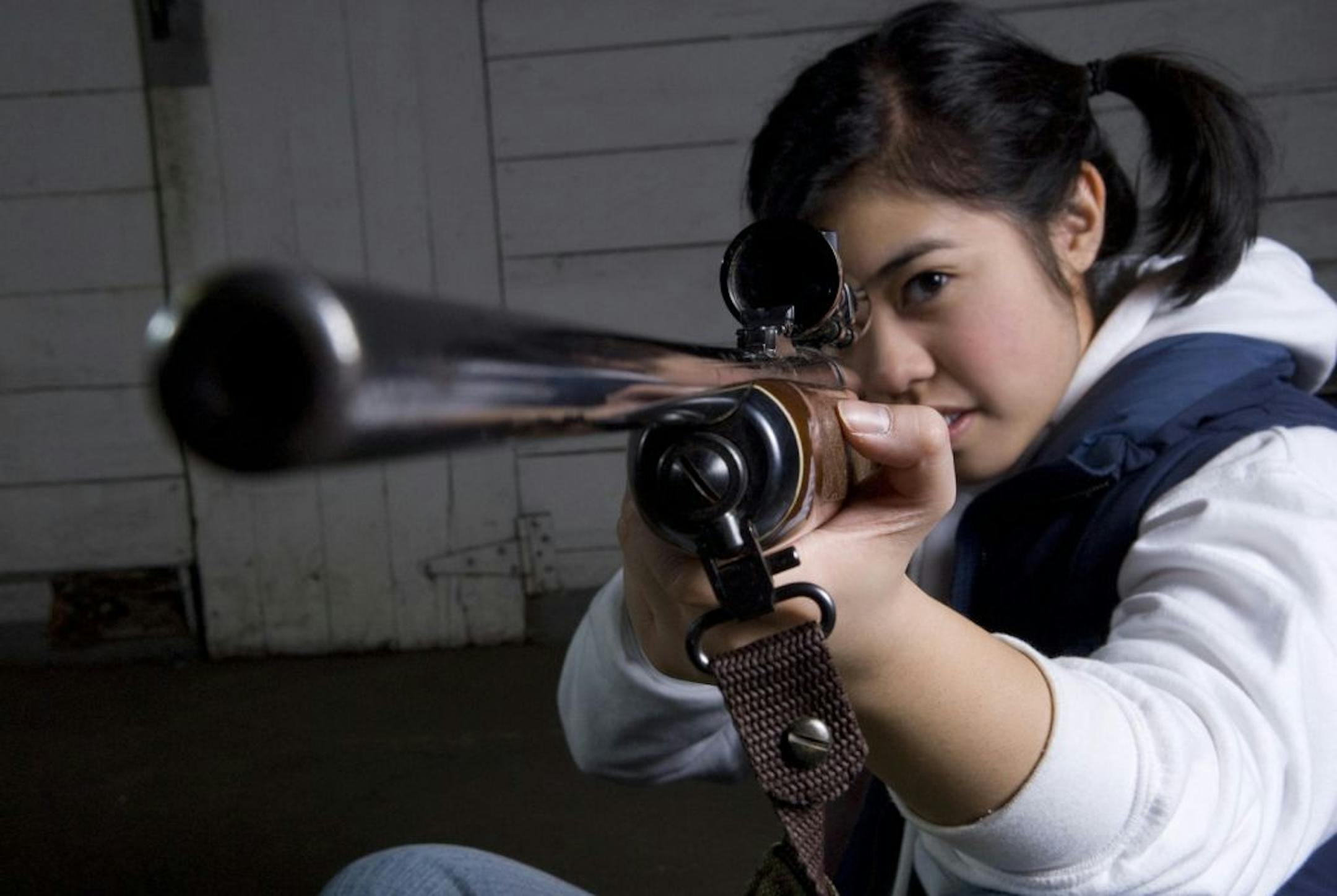 Isabella Dawis in "Edith Can Shoot Things and Hit Them."