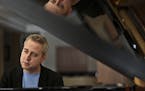 Jeremy Denk, a pianist, in New York, on Sept. 24, 2010. Denk is releasing his first solo album, "Jeremy Denk Plays Ives," which features two piano son