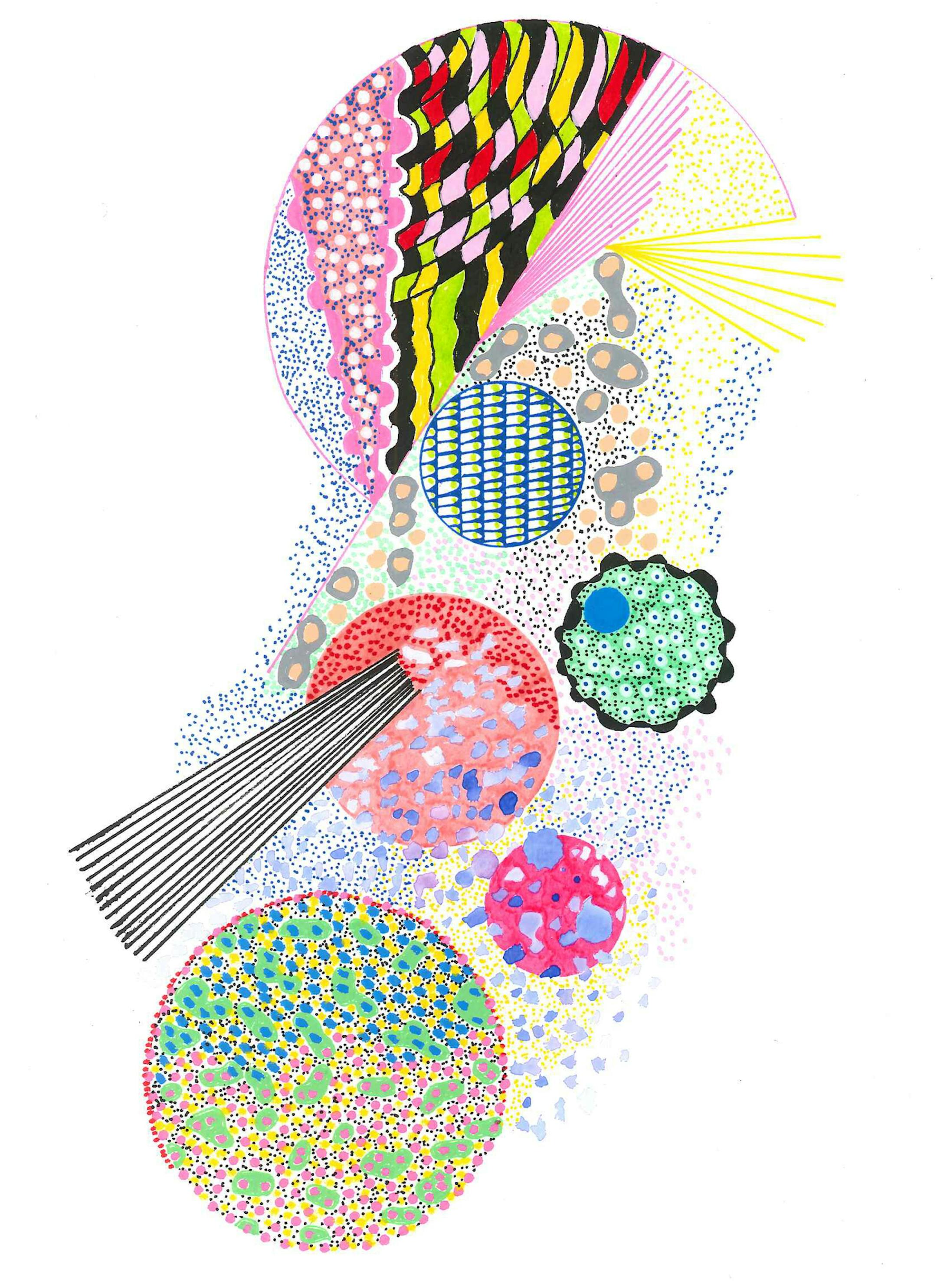 "Explosion#11" by Luisa Fernanda Garcia-Gomez