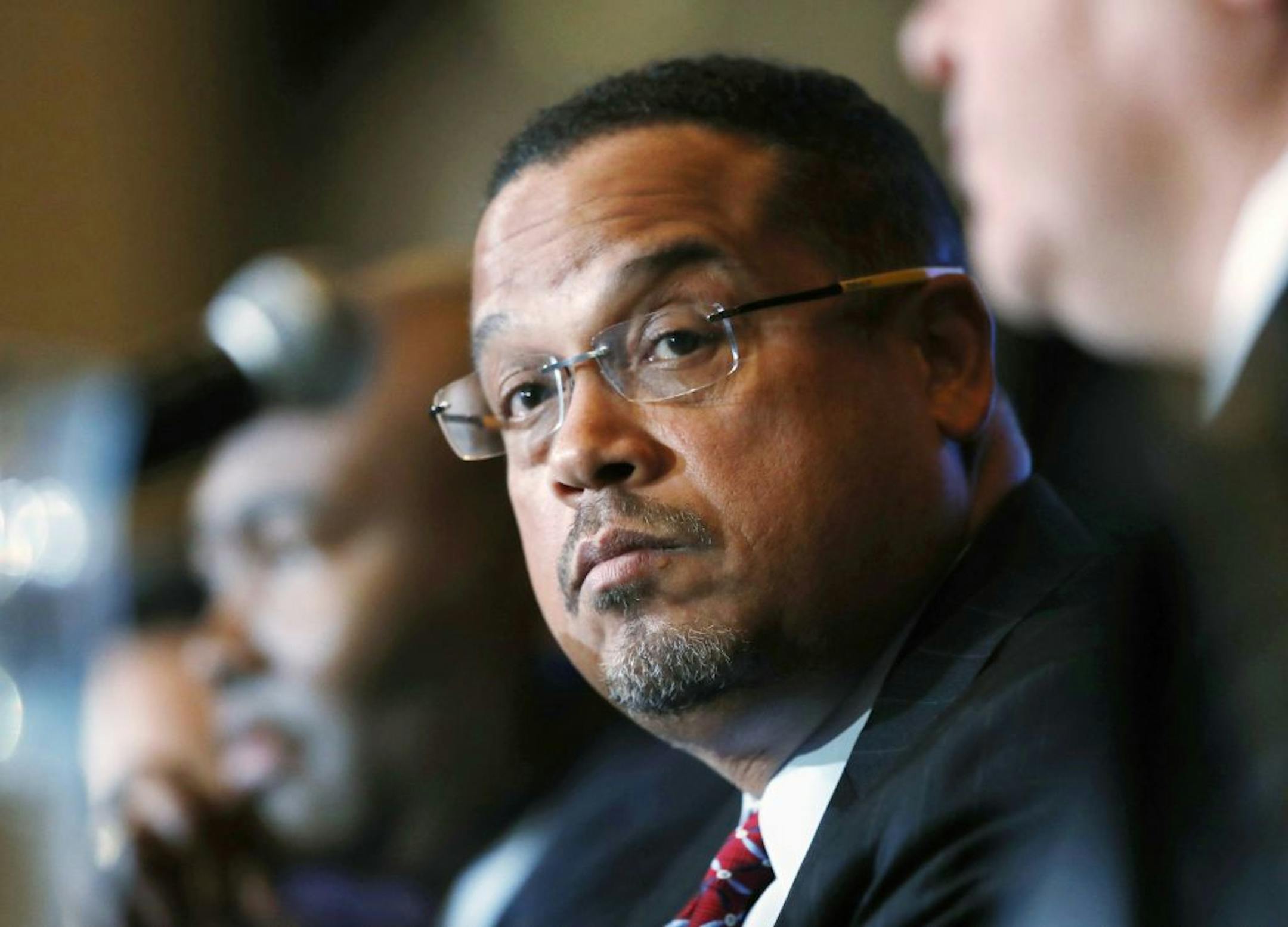 Keith Ellison said he doesn't use the term Islamic State to describe the group Abu Bakr al-Baghdadi led: "They are violent, power-hungry people."