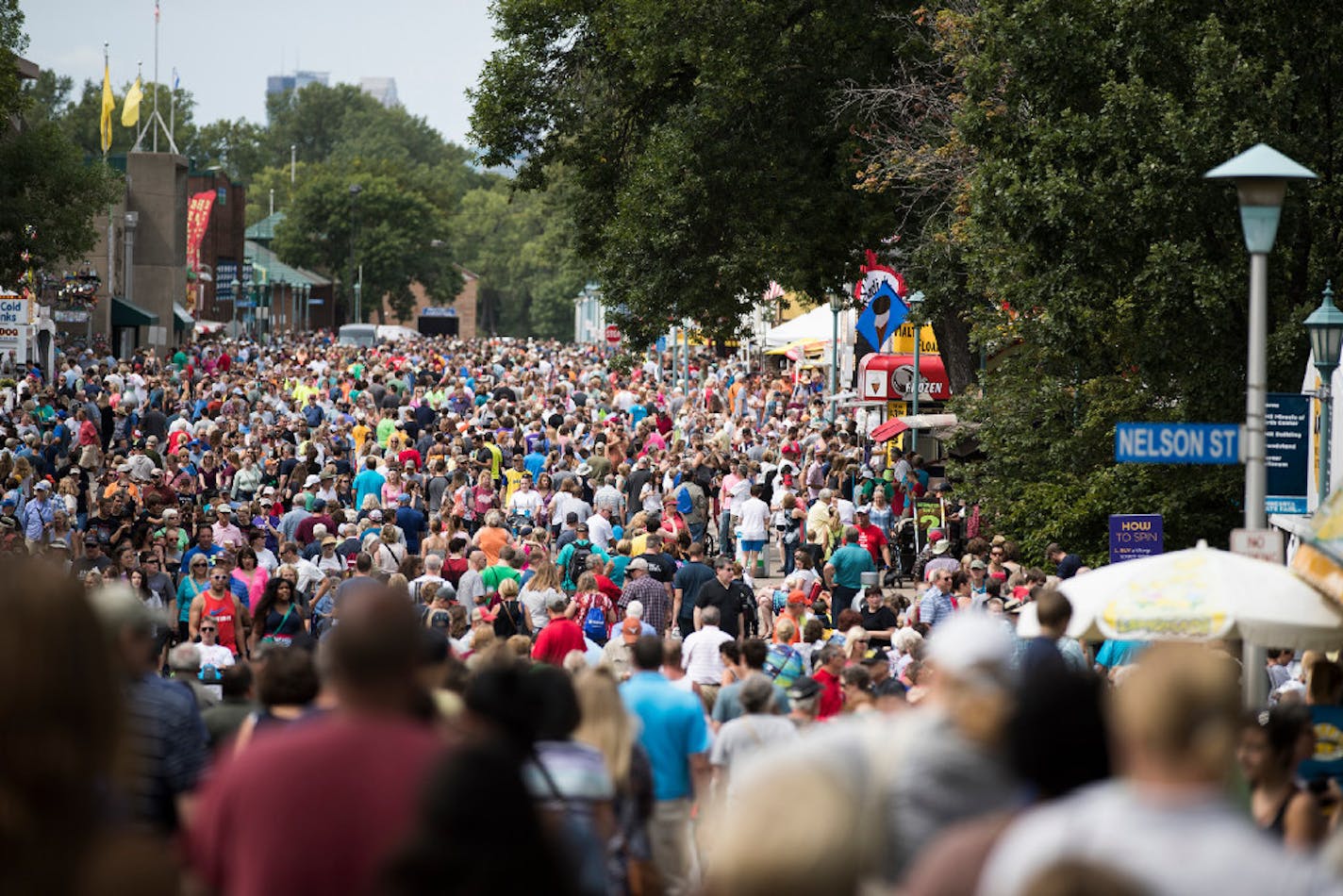 The 2016 opening day of the Minnesota State Fair.
Credit: Leila Navidi/Star Tribune