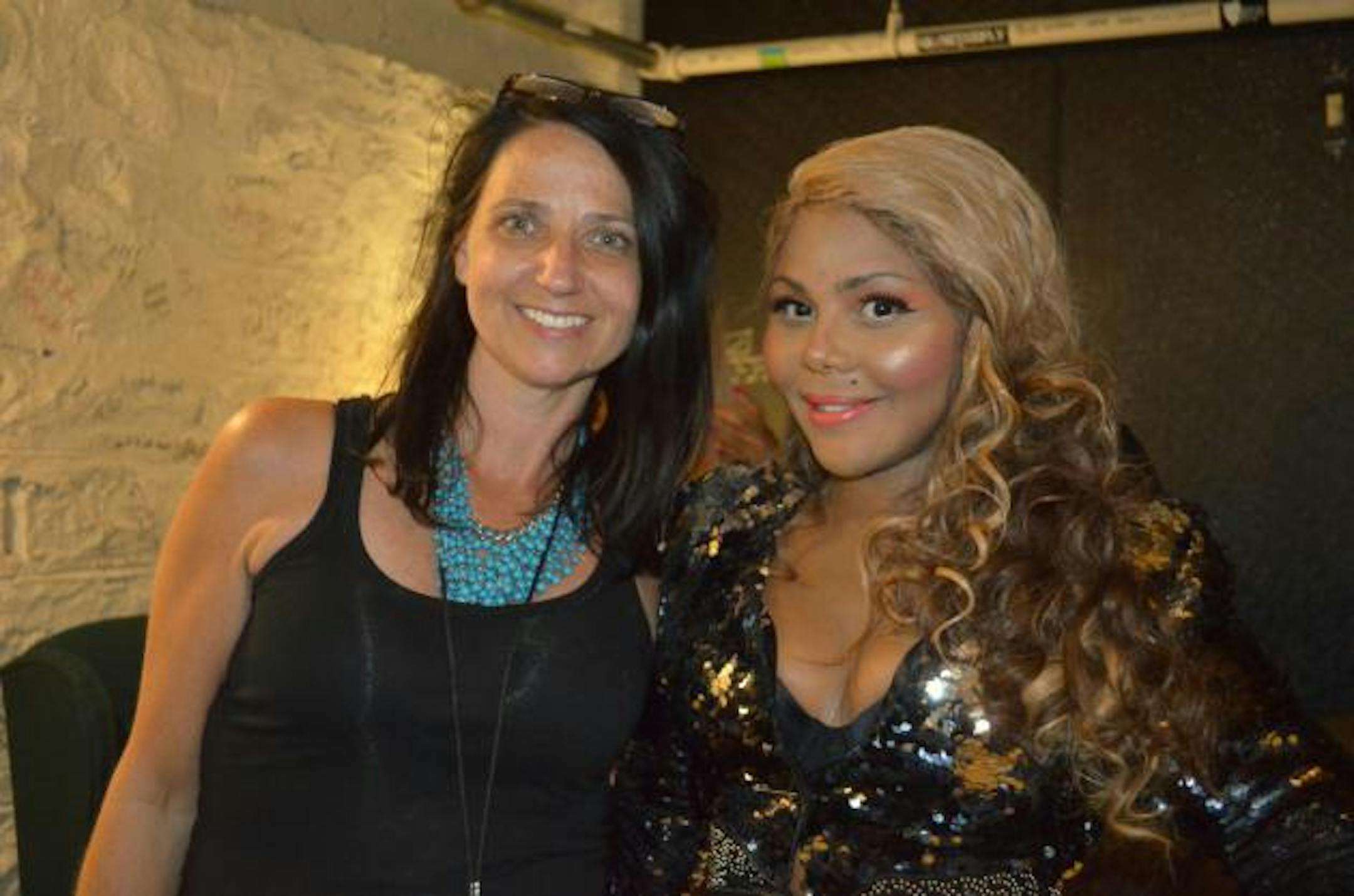 The two Kims at the Fine Line last week (King, left, and Lil). / Photo by Brian Grenz